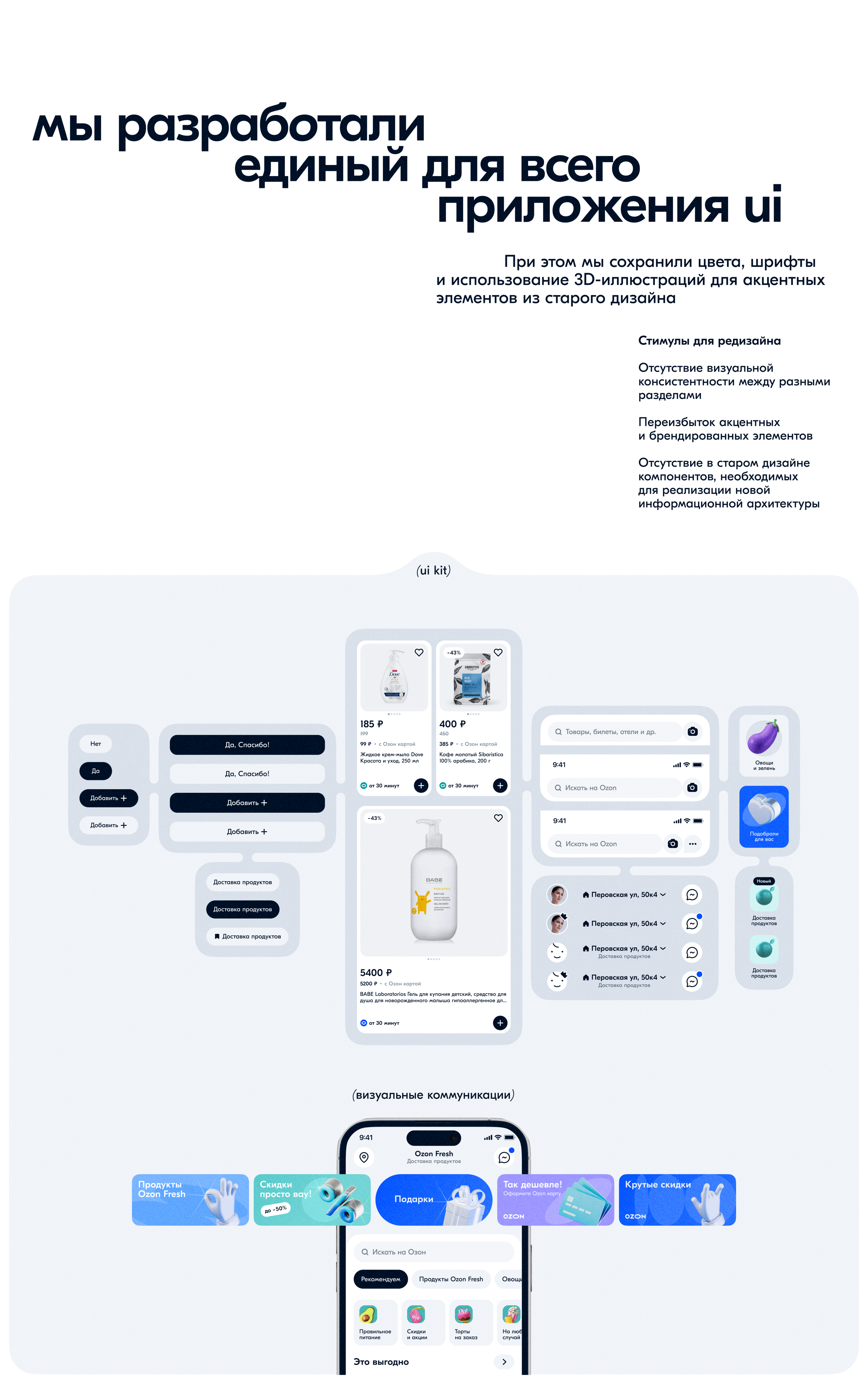 Ozon mobile app navigation — Изображение №14 — Интерфейсы на Dprofile