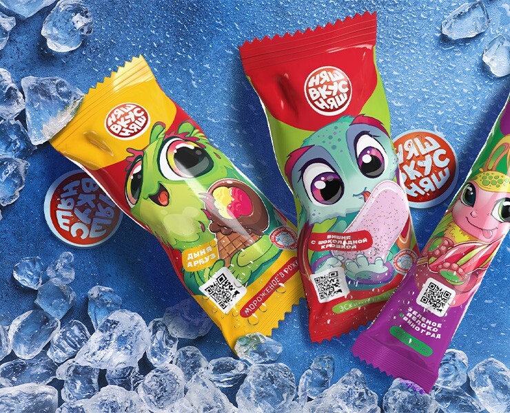 Няш Вкусняш. Большой проект для маленьких сладкоежек. — Брендинг, Иллюстрация на Dprofile