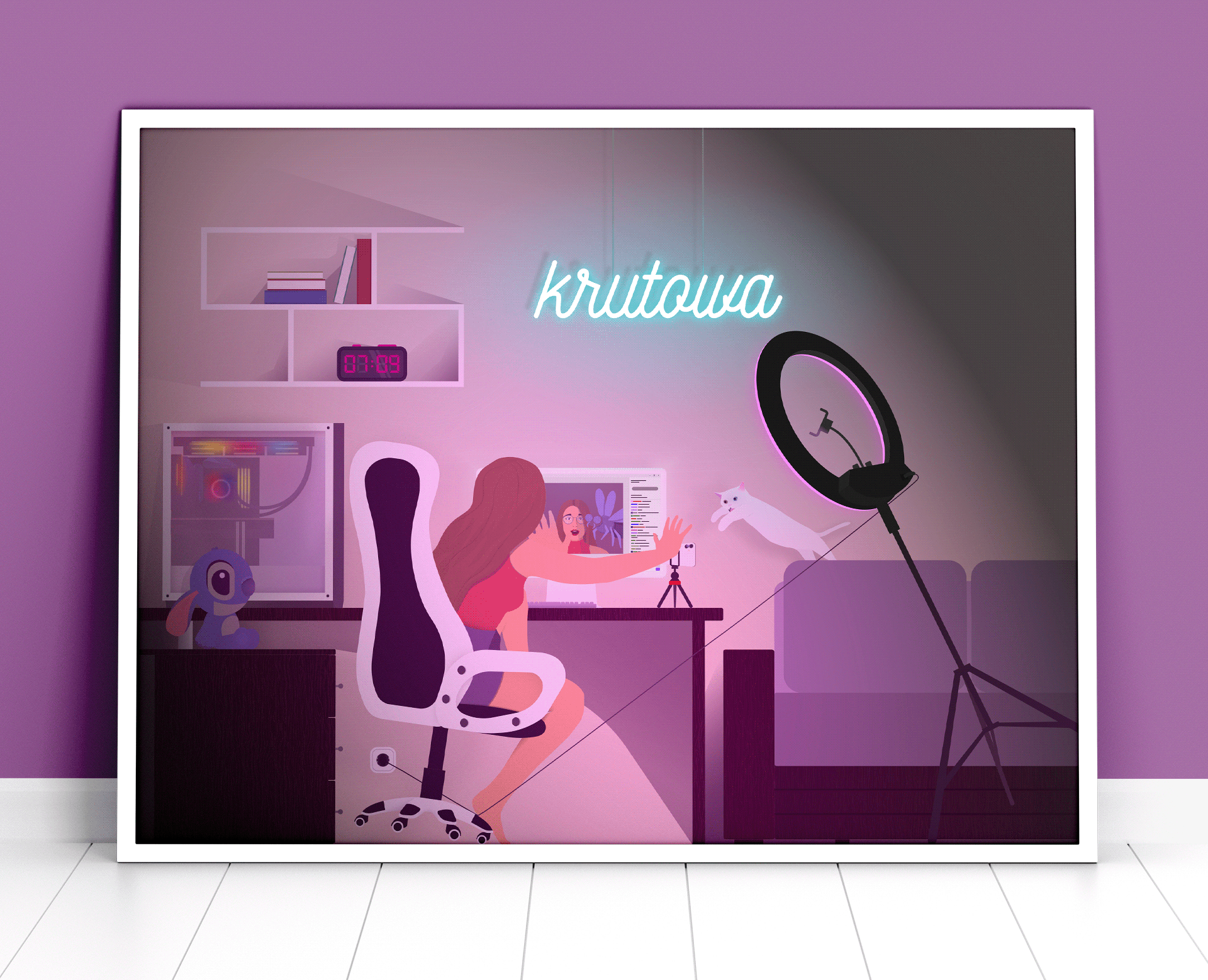 Illustration streamer — Изображение №1 — Иллюстрация на Dprofile