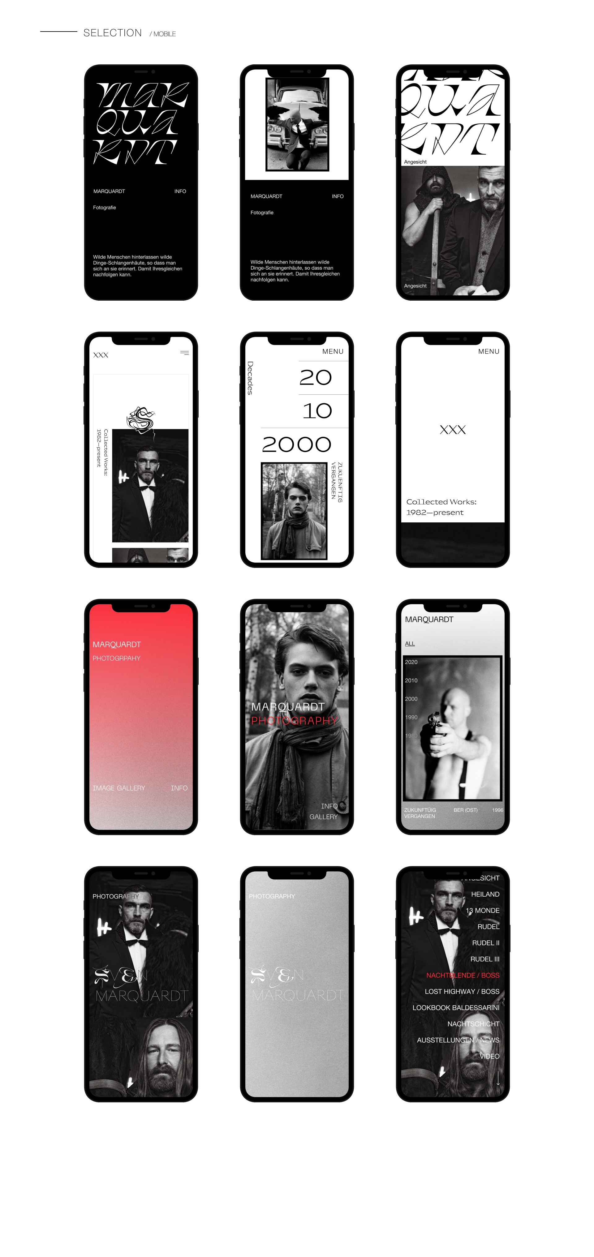 ID & Site for Sven Marquardt's Photography — Изображение №9 — Интерфейсы, Брендинг на Dprofile