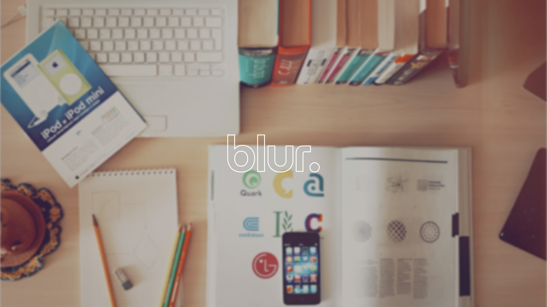 blur. Brand identity — Изображение №8 — Брендинг, Графика на Dprofile