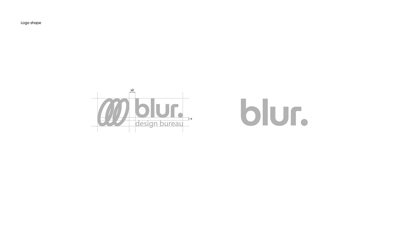 blur. Brand identity — Изображение №6 — Брендинг, Графика на Dprofile