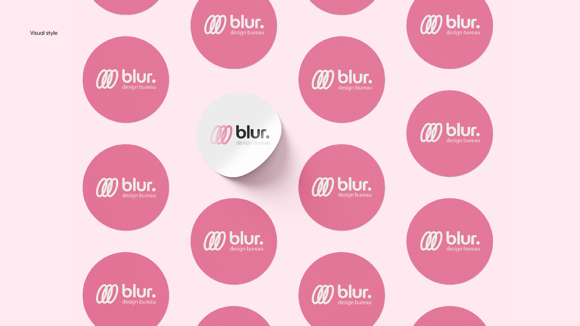 blur. Brand identity — Изображение №9 — Брендинг, Графика на Dprofile