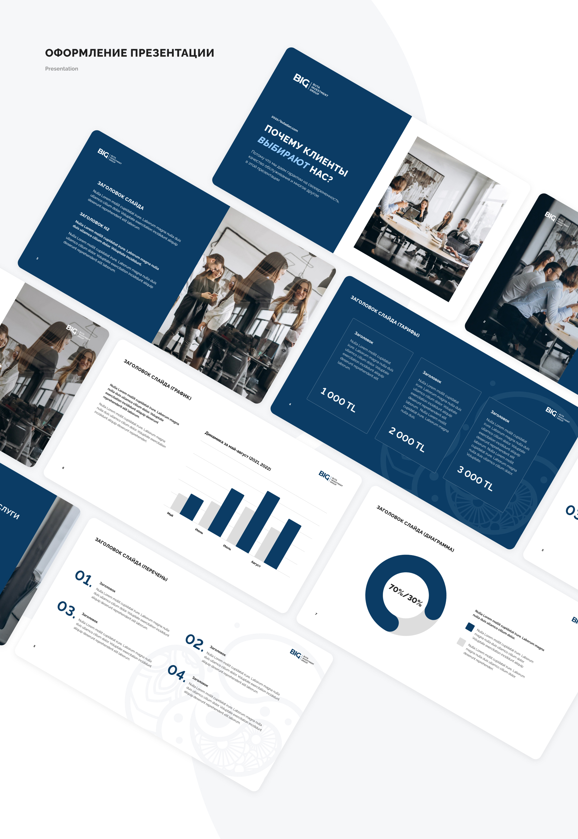 Logo and brand identity Buta Investment Group — Изображение №13 — Брендинг, Графика на Dprofile