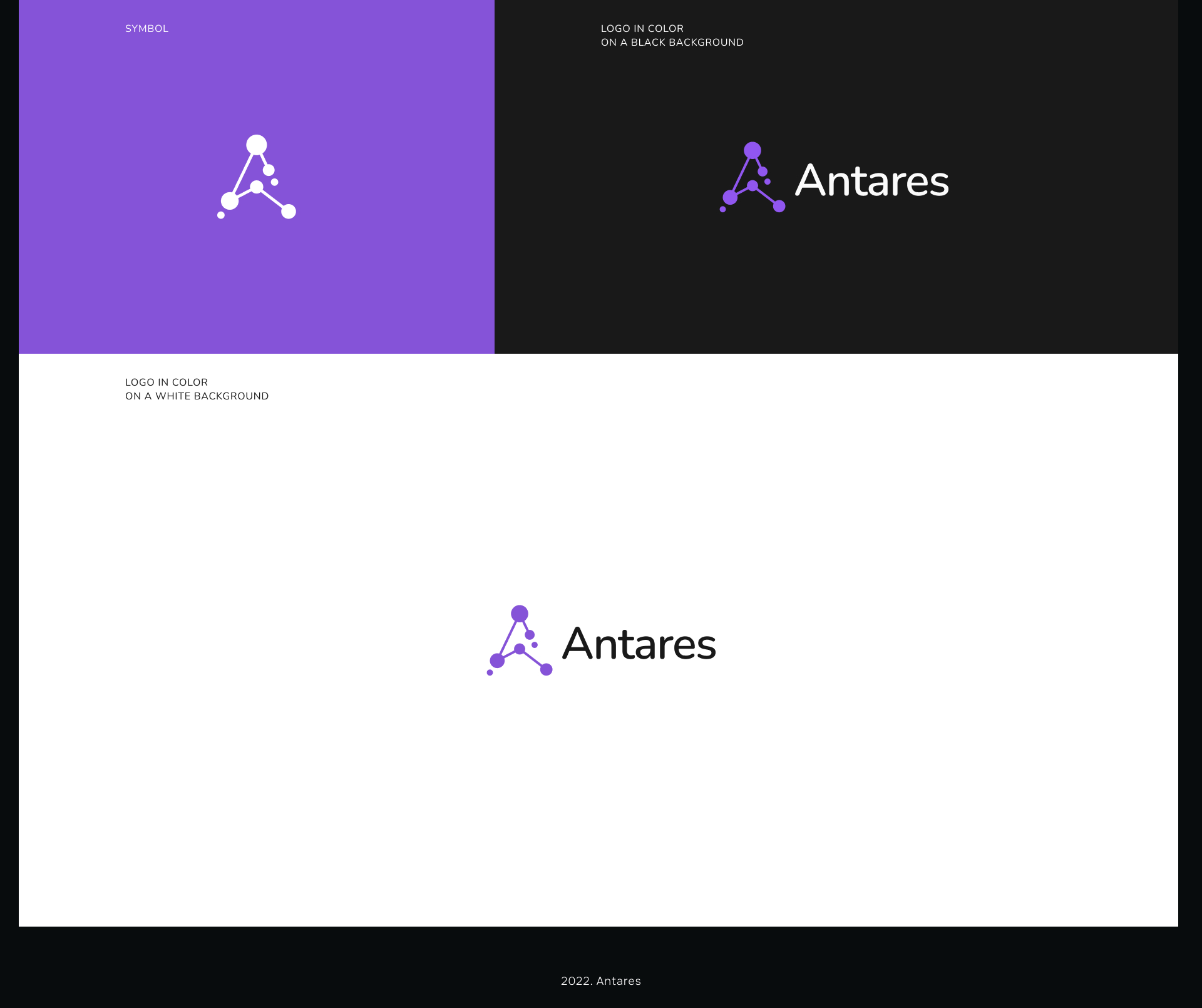 Antares. Creating a logo and art direction — Изображение №5 — Брендинг, Графика на Dprofile