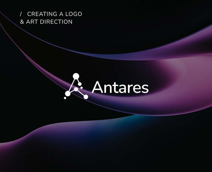 Antares. Creating a logo and art direction — Брендинг, Графика на Dprofile