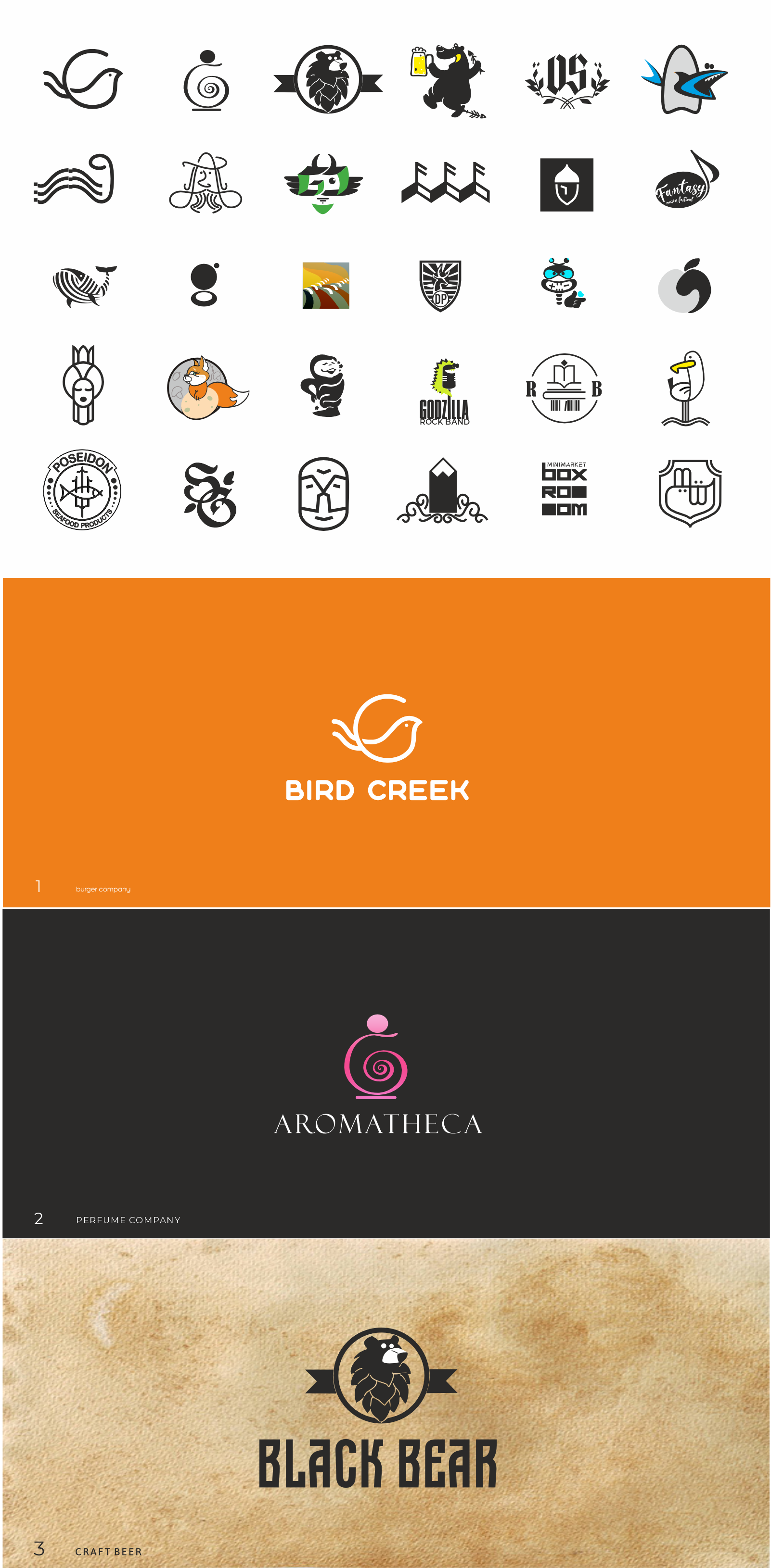 30 days_30logos — Изображение №1 — Брендинг на Dprofile