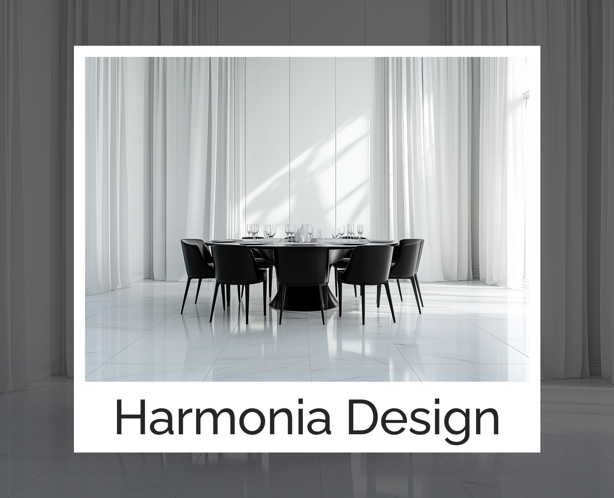 Сайт-портфолио для студии дизайна интерьеров Harmonia Design — Интерфейсы на Dprofile