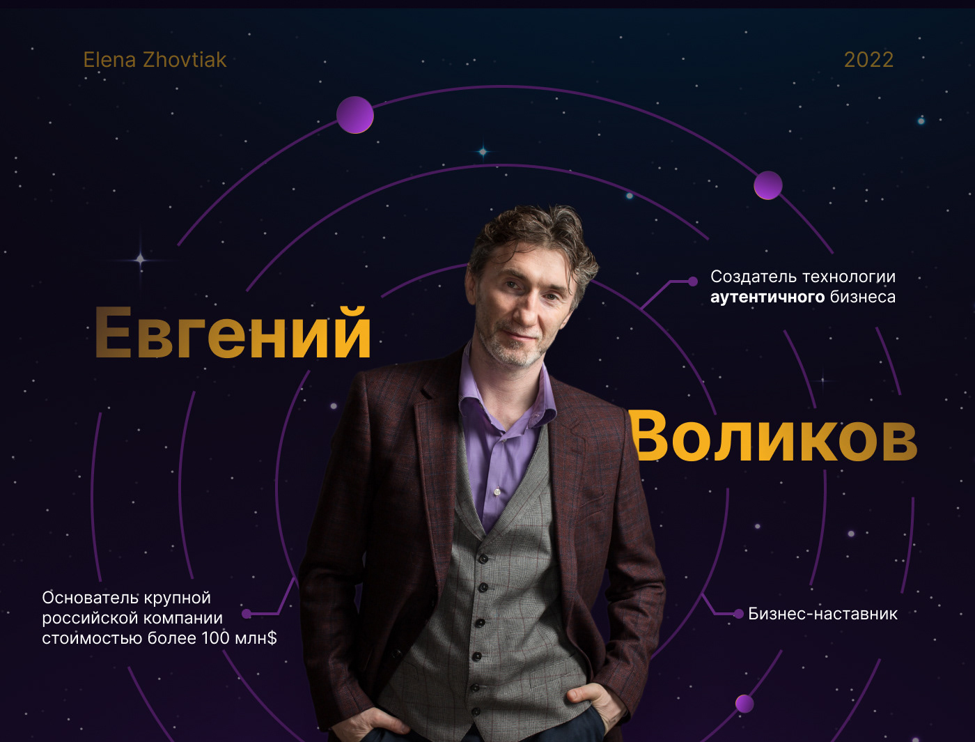 Landing page для бизнесс-наставника — Изображение №1 — Интерфейсы, Брендинг на Dprofile