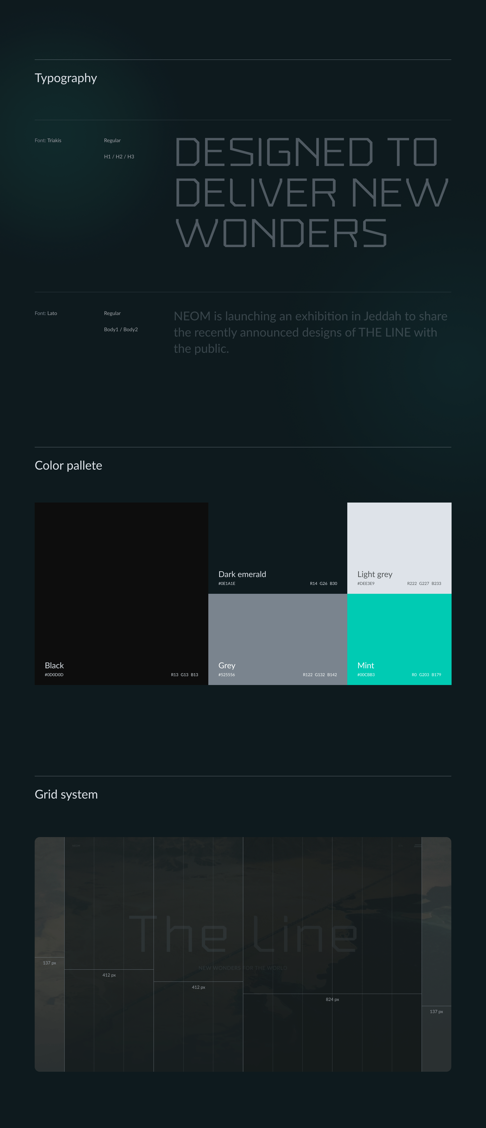Neom: THE LINE — Изображение №2 — Интерфейсы на Dprofile
