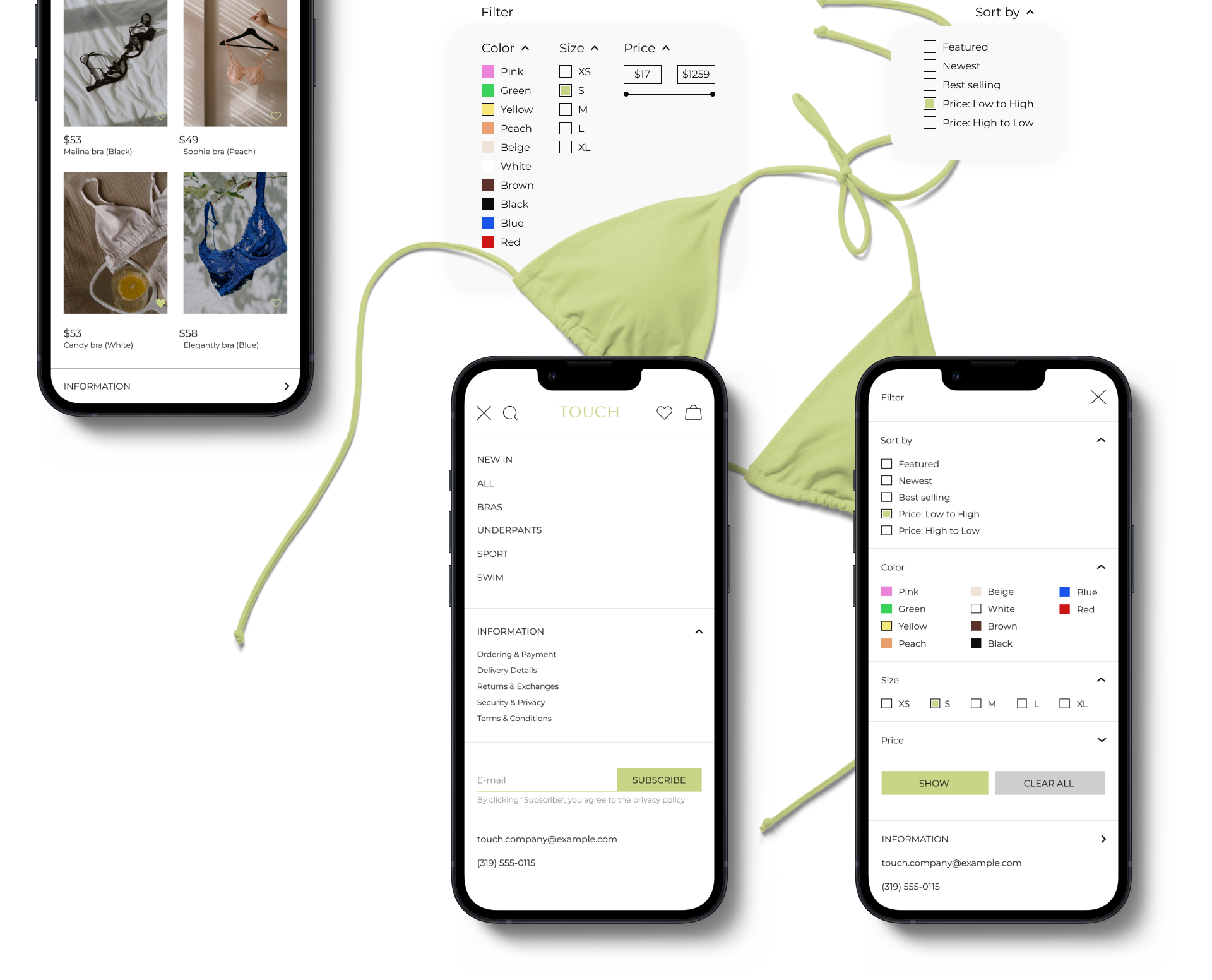 Lingerie online store | E-commerce | UX/UI concept — Изображение №8 — Интерфейсы, Брендинг, Маркетинг на Dprofile