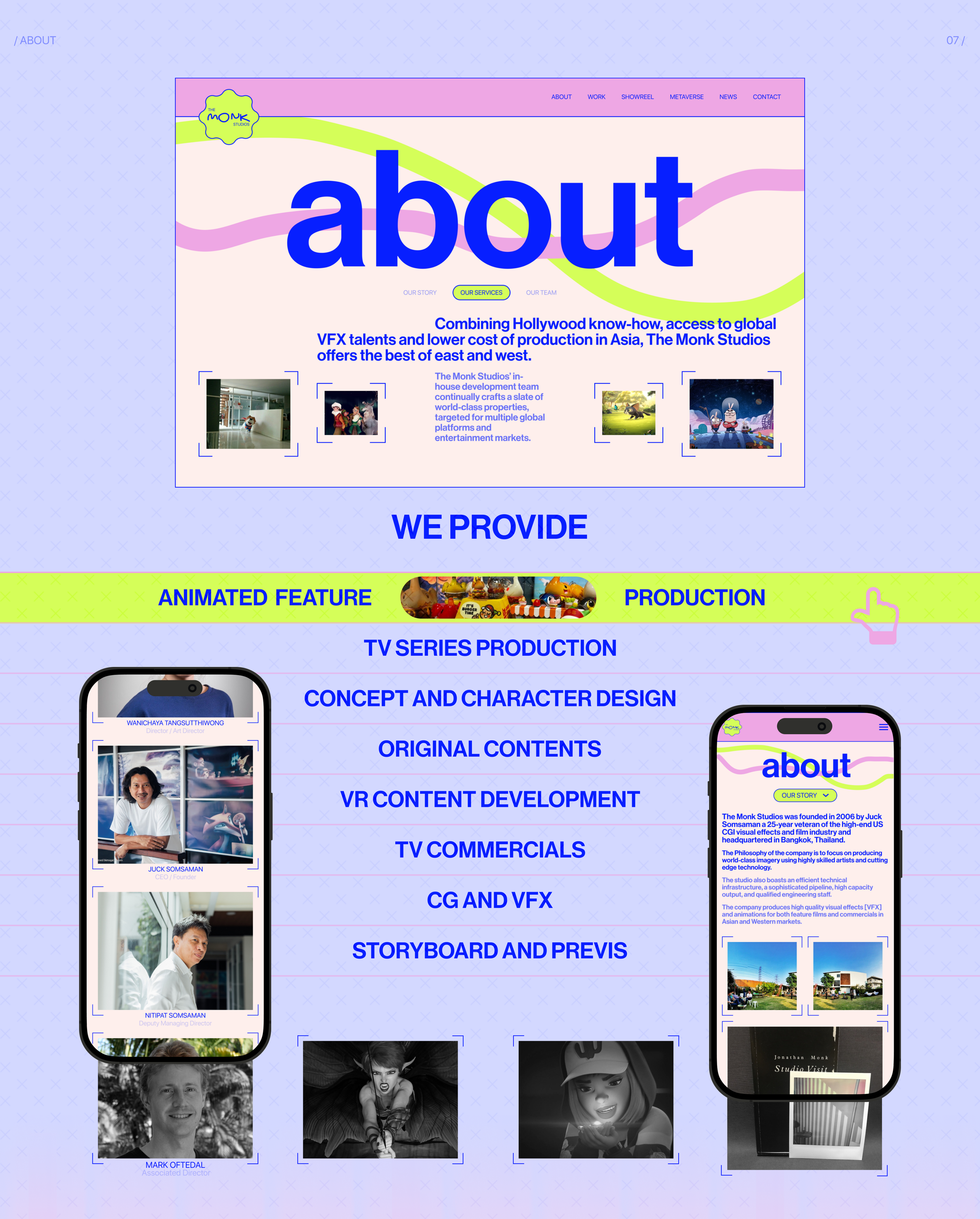 THE MONK STUDIOS | Corporate website | Redesign — Изображение №10 — Интерфейсы, Брендинг на Dprofile