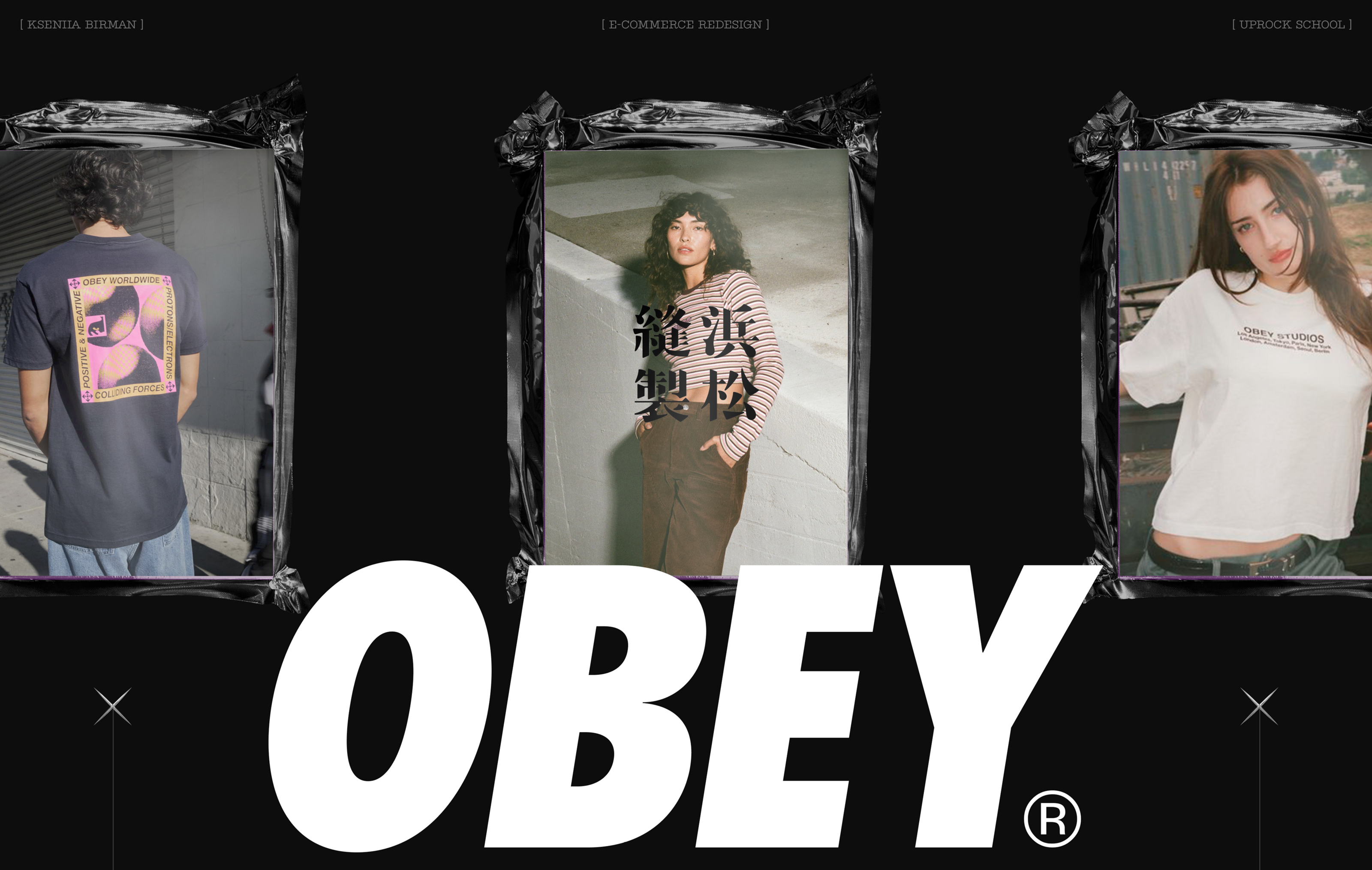 OBEY | E-commerce website redesign — Изображение №1 — Интерфейсы, Брендинг на Dprofile