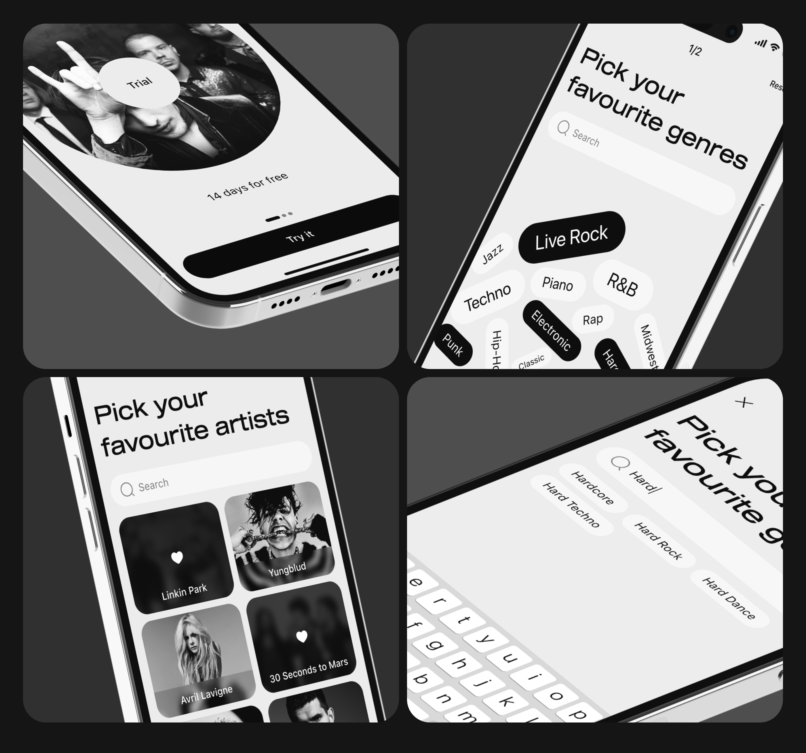 Groovy | Music Mobile App UX/UI — Изображение №5 — Интерфейсы на Dprofile