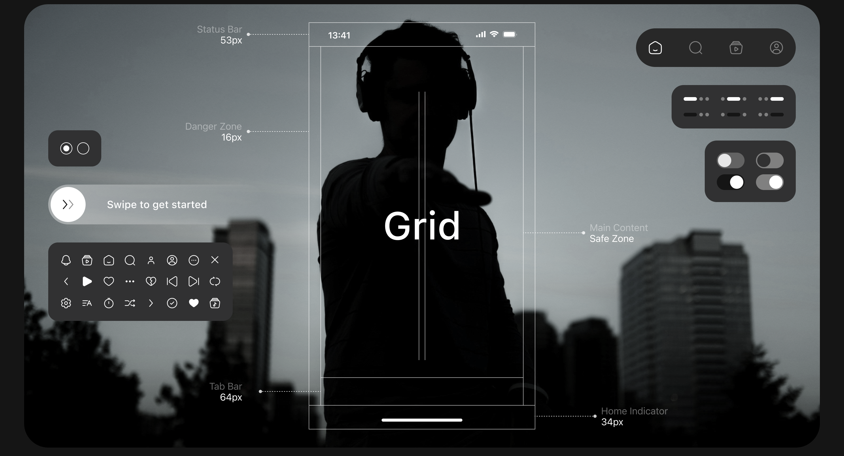 Groovy | Music Mobile App UX/UI — Изображение №9 — Интерфейсы на Dprofile
