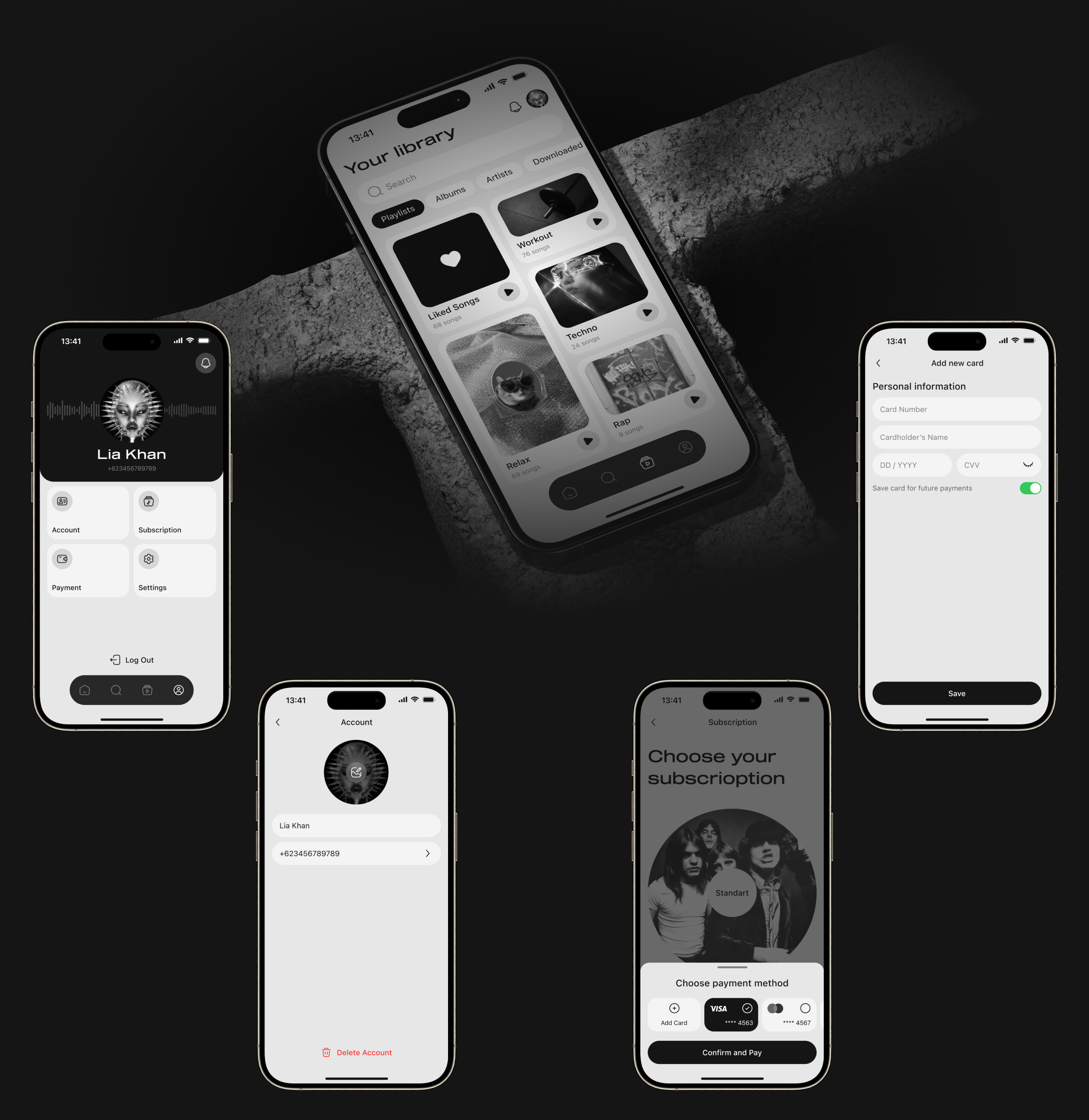 Groovy | Music Mobile App UX/UI — Изображение №15 — Интерфейсы на Dprofile