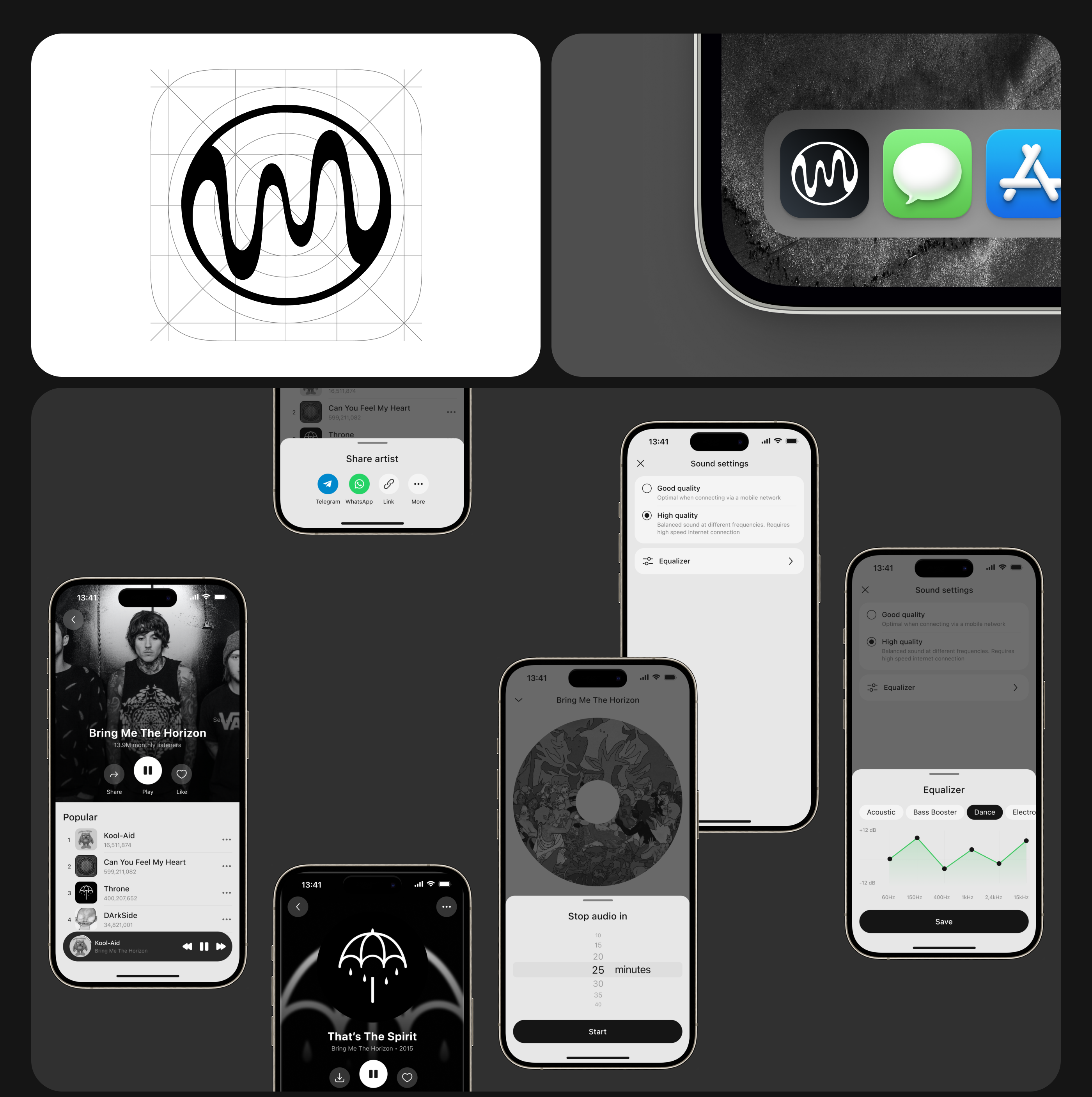 Groovy | Music Mobile App UX/UI — Изображение №13 — Интерфейсы на Dprofile