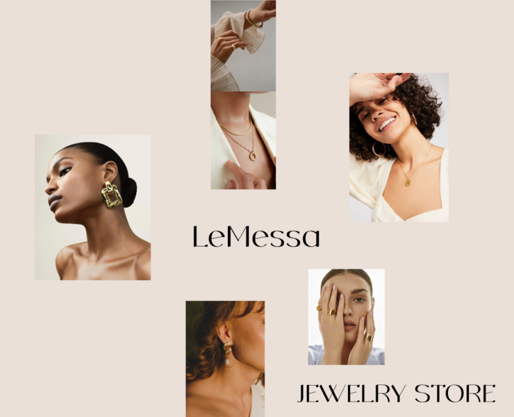 JEWELRY STORE "LeMessa" — Интерфейсы, Брендинг на Dprofile