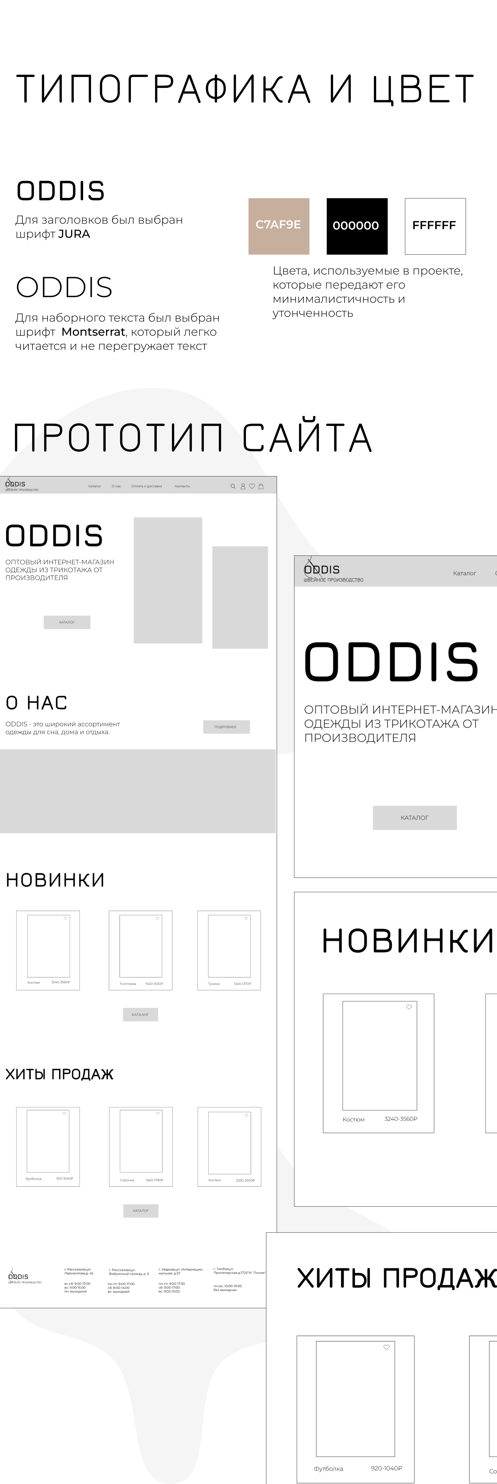 Online-store redesign|Интернет-магазин одежды — Изображение №2 — Интерфейсы, Брендинг на Dprofile