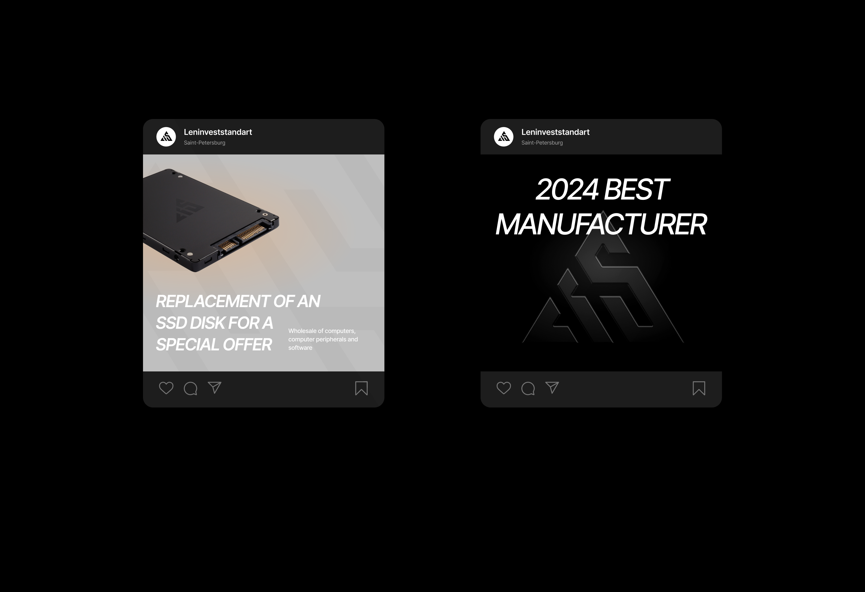 Leninveststandart | Logo & branding — Изображение №9 — Брендинг на Dprofile