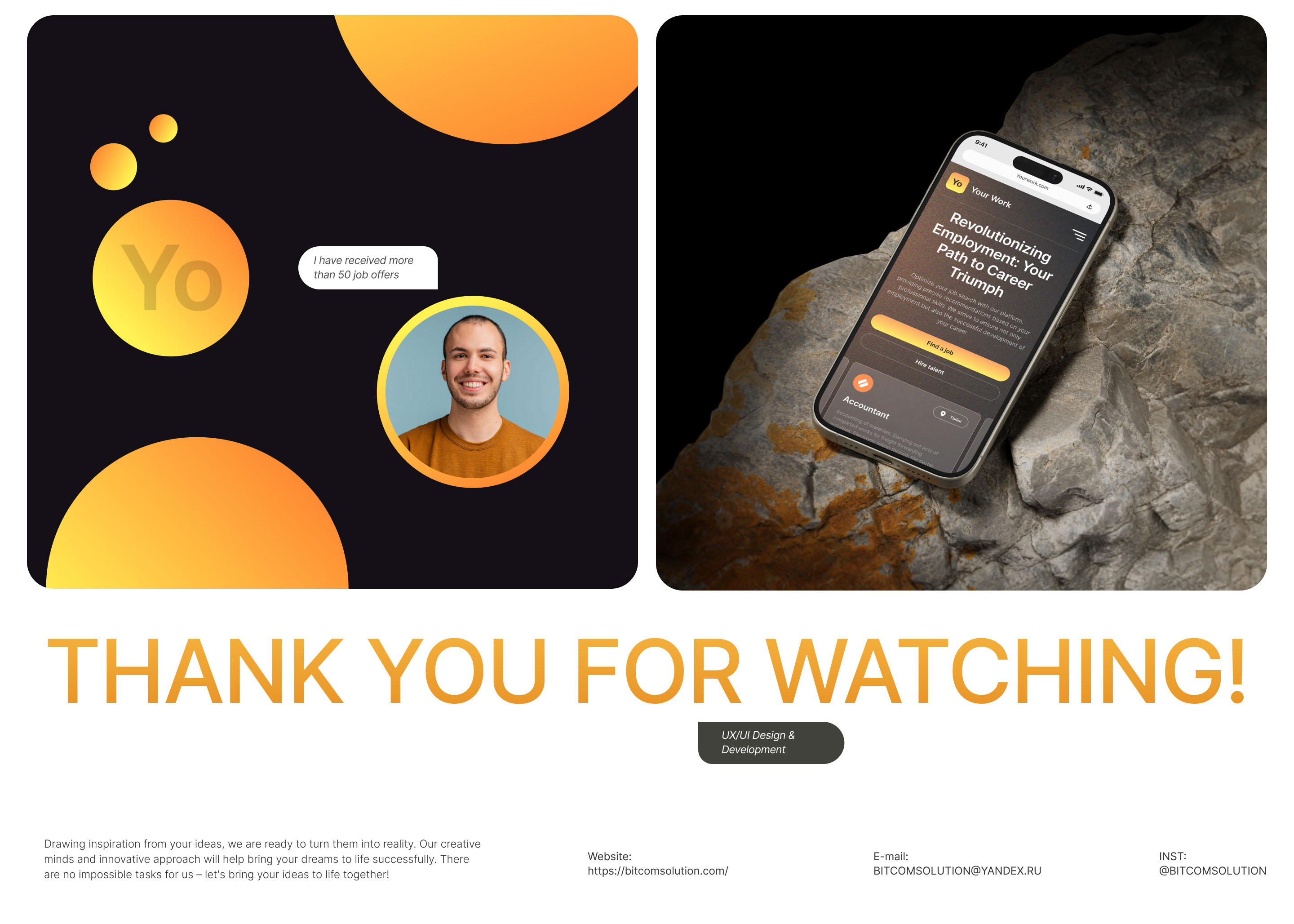 Your Work [website design] — Изображение №7 — Интерфейсы на Dprofile