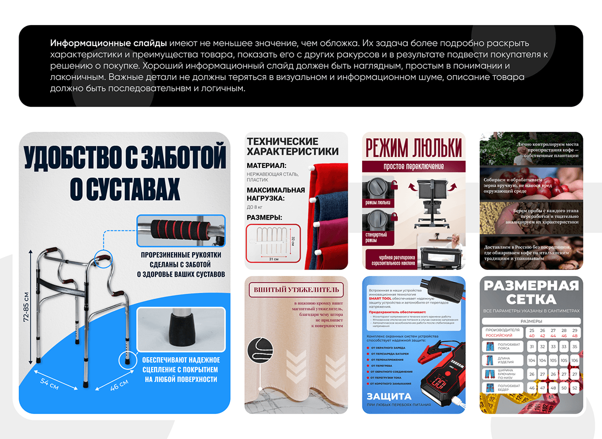 Инфографика для маркетплейсов | 2024 — Изображение №7 — Графика, Маркетинг на Dprofile