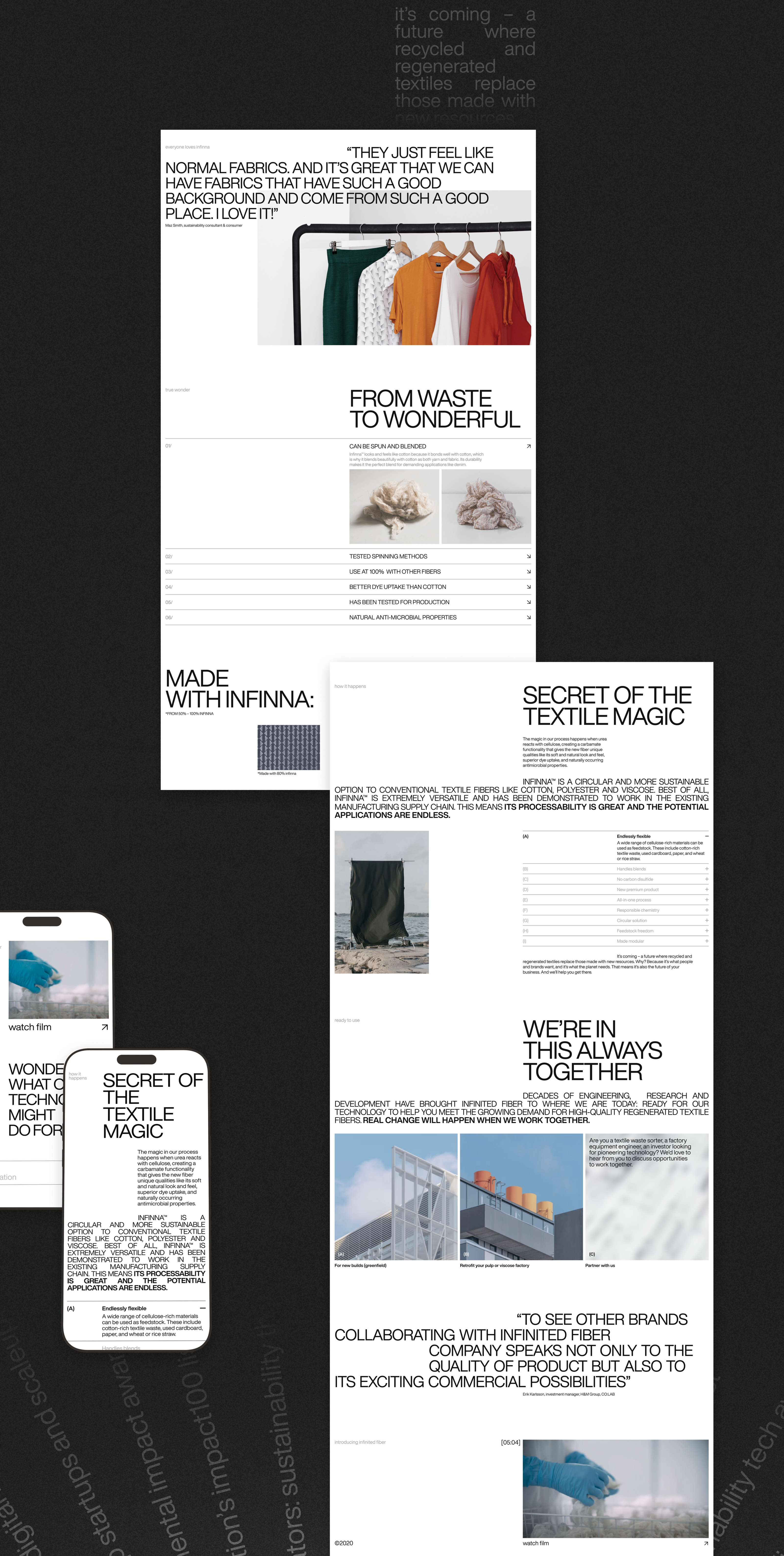 corporate website | infinited fiber | (re)design — Изображение №5 — Интерфейсы на Dprofile