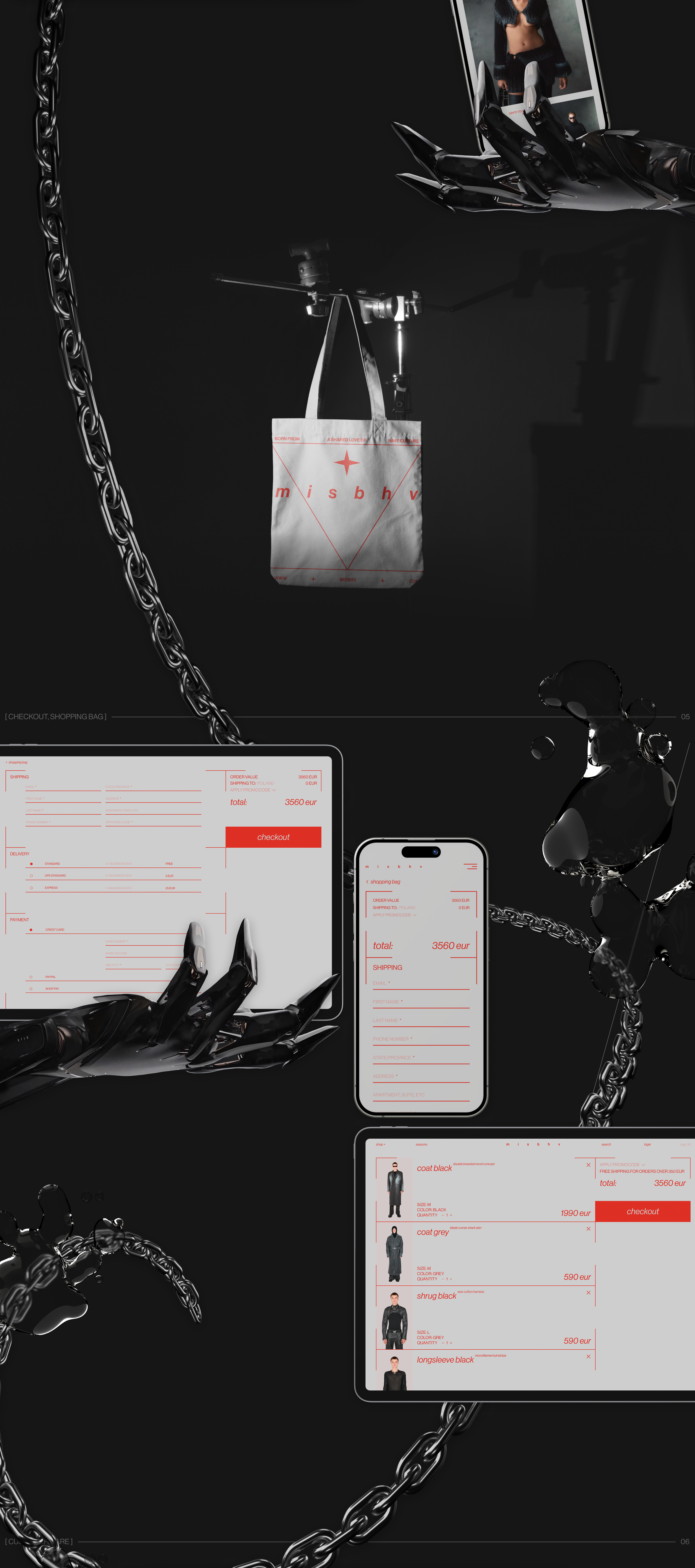 e-commerce | misbhv | (re)design — Изображение №7 — Интерфейсы, Анимация на Dprofile