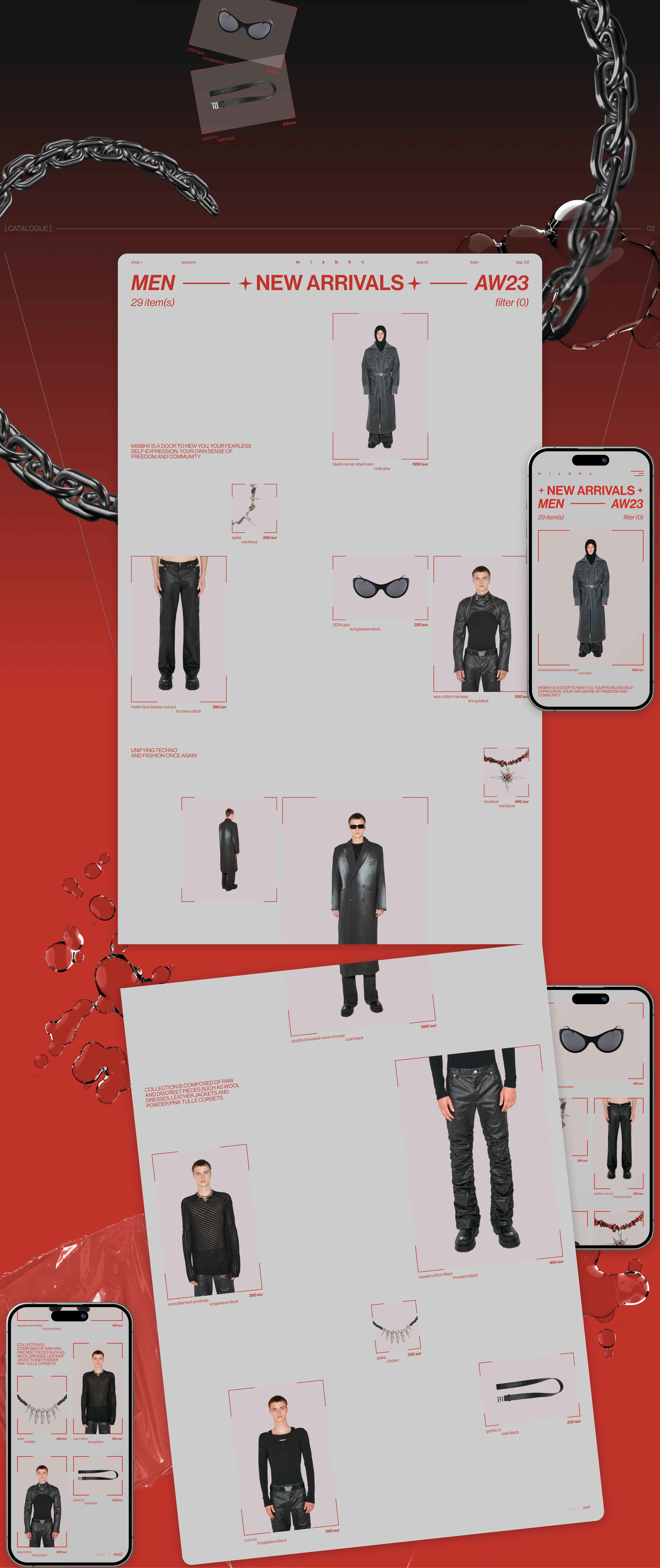 e-commerce | misbhv | (re)design — Изображение №3 — Интерфейсы, Анимация на Dprofile