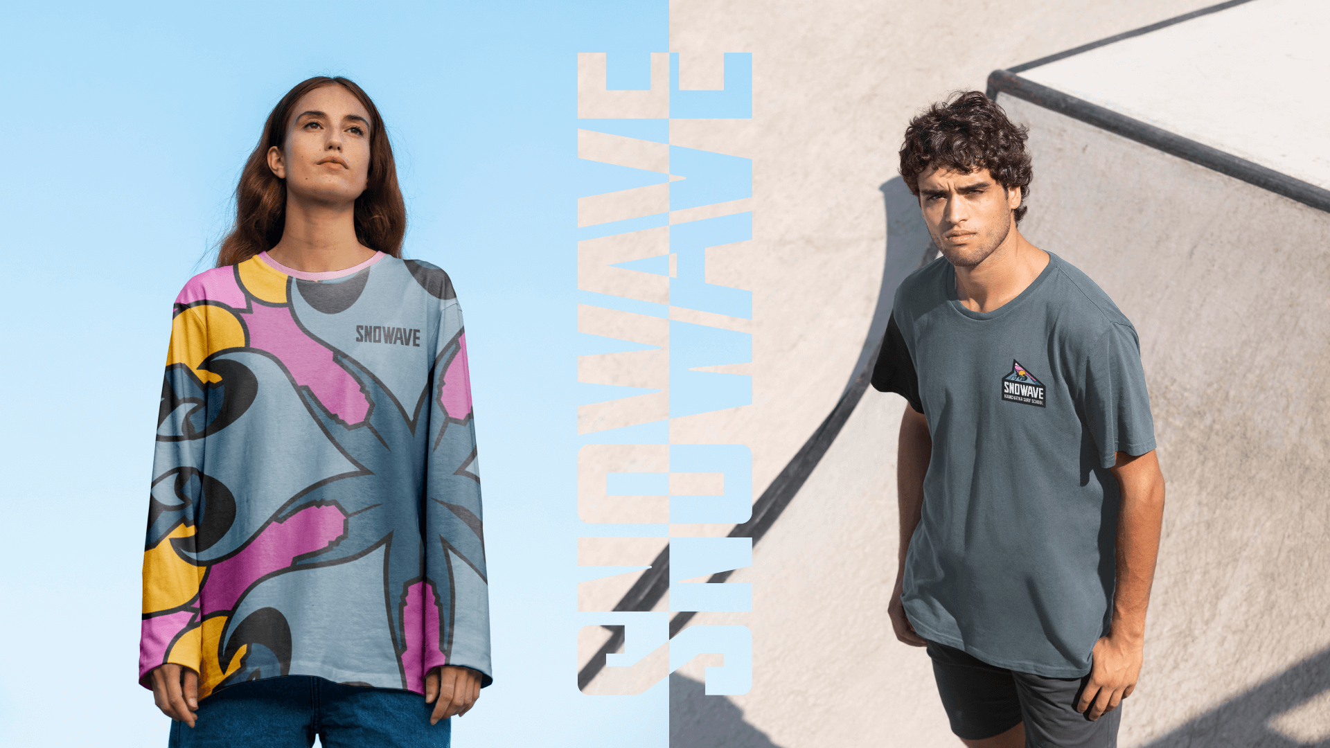 Surf school sport brand identity | Snowave Kamchatka — Изображение №7 — Брендинг, Графика на Dprofile