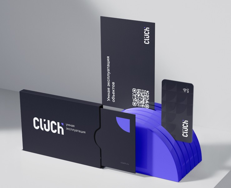Clüch | Айдентика для IT-компании — Брендинг на Dprofile