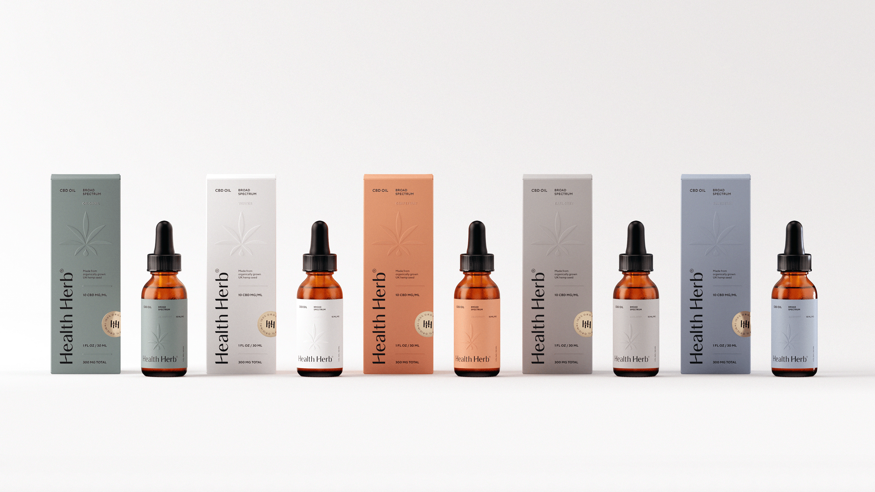 Health Herb / Масло CBD — Изображение №4 — Брендинг, 3D на Dprofile