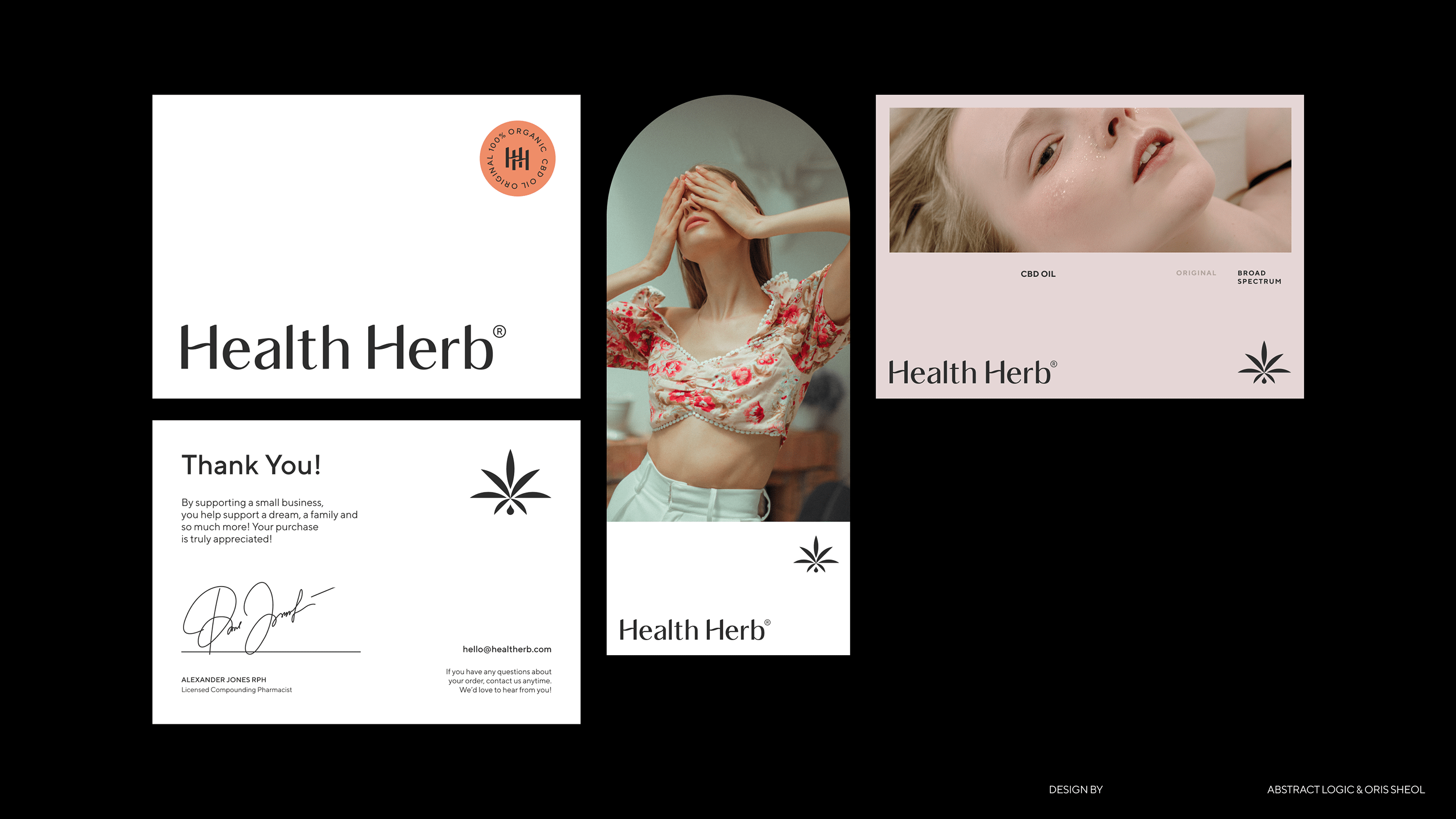 Health Herb / Масло CBD — Изображение №11 — Брендинг, 3D на Dprofile