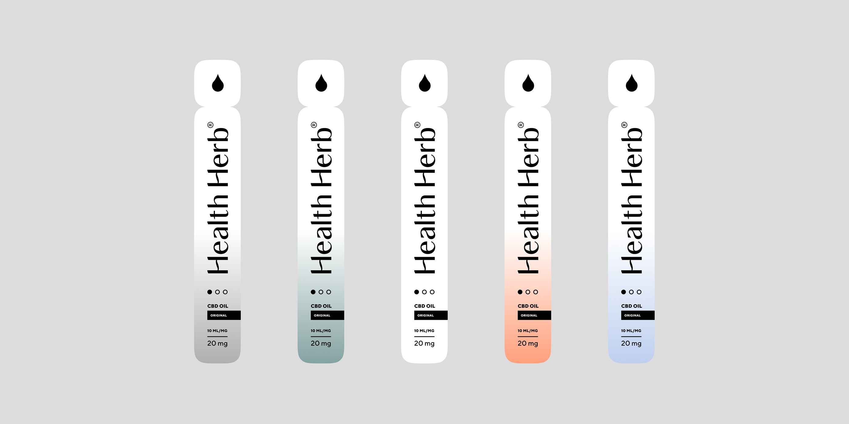 Health Herb / Масло CBD — Изображение №1 — Брендинг, 3D на Dprofile