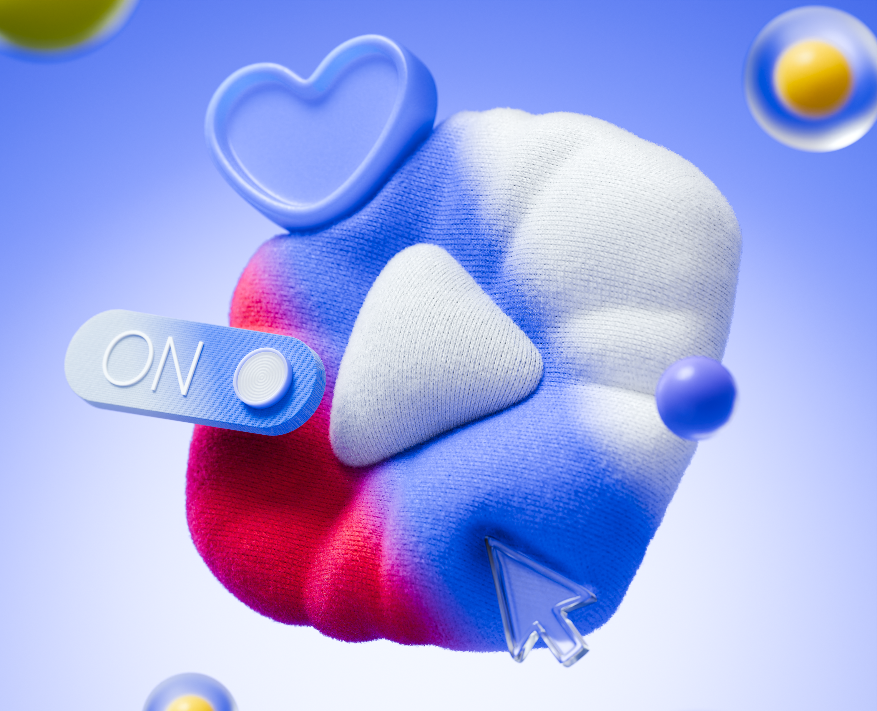 3D visuals — Иллюстрация, 3D на Dprofile