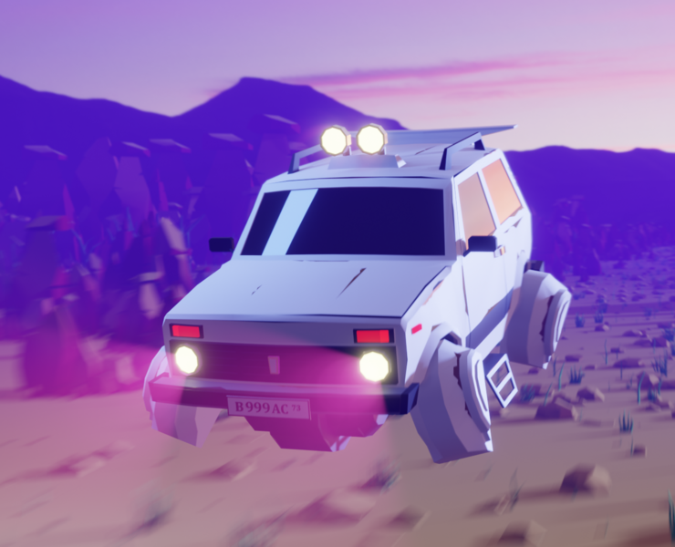 Нива — 3D, Анимация на Dprofile