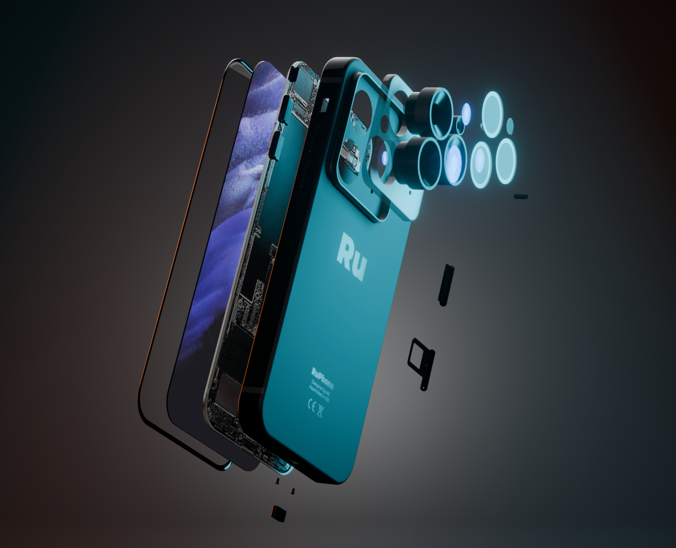 Ruphone 2024 — 3D, Анимация на Dprofile