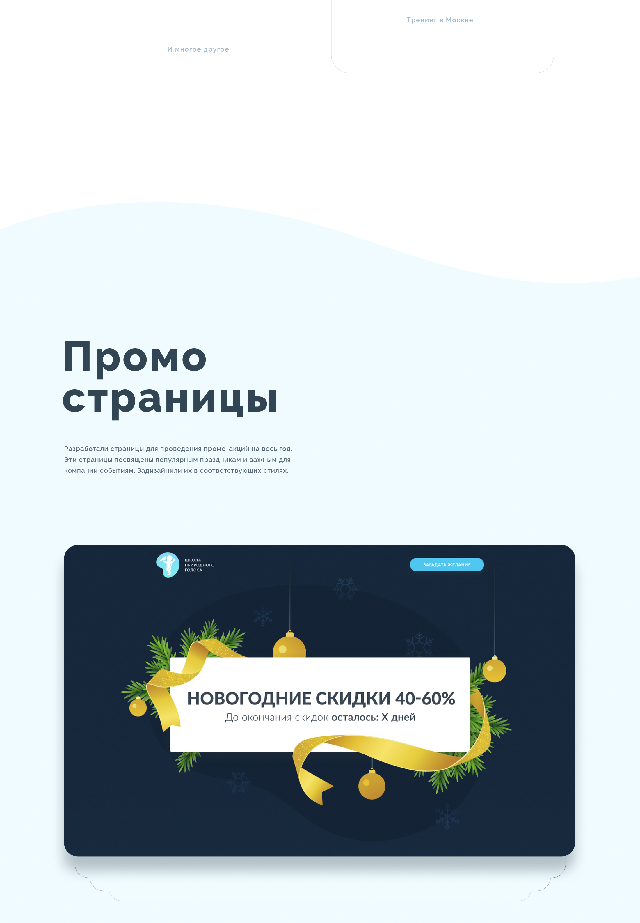 Школа Природного Голоса. 4 года работы в 1 кейсе. — Изображение №8 — Интерфейсы, Иллюстрация на Dprofile
