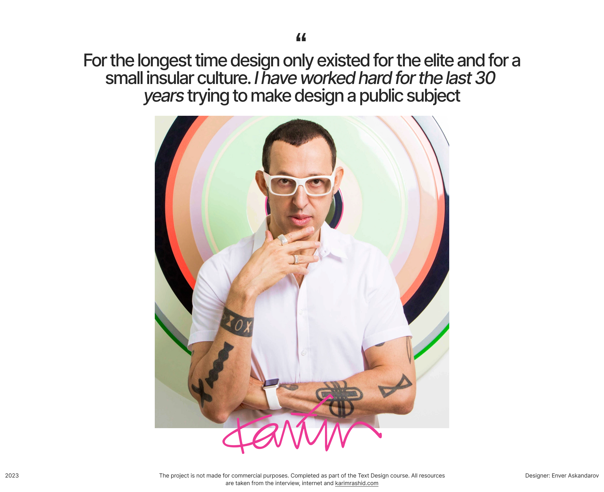Longread about Karim Rashid — Изображение №8 — Анимация, Интерфейсы на Dprofile