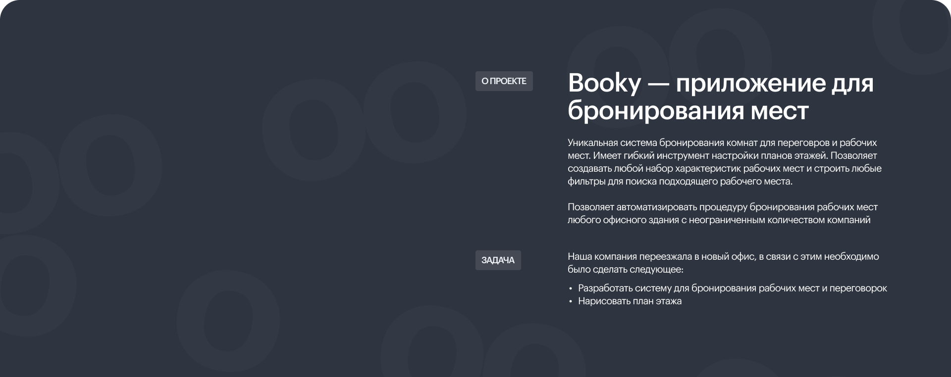 Booky - app for booking workplaces and meeting rooms — Изображение №2 — Графика, Интерфейсы на Dprofile