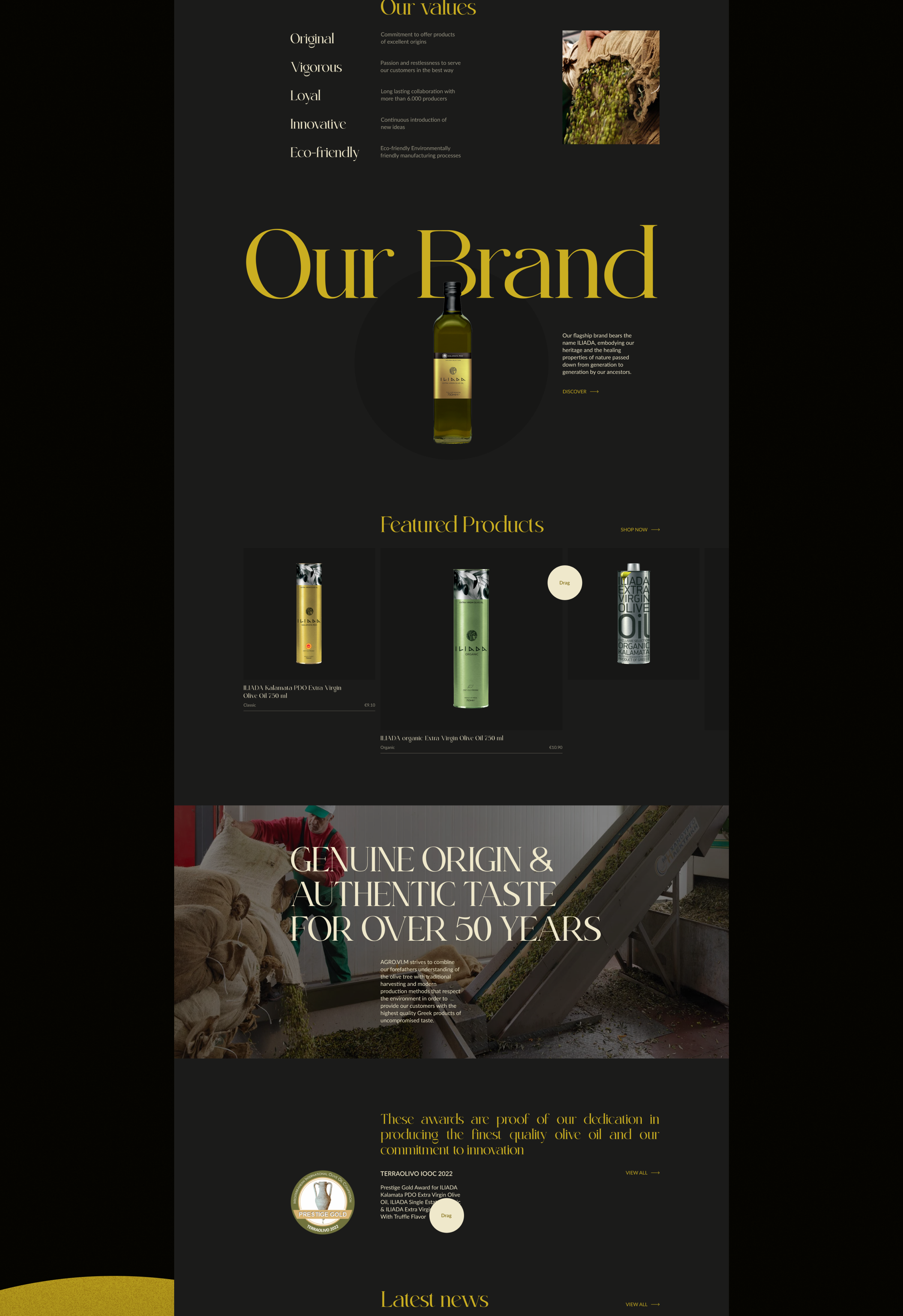 AGROVIM ILIADA | e-commerce redesign — Изображение №2 — Интерфейсы на Dprofile