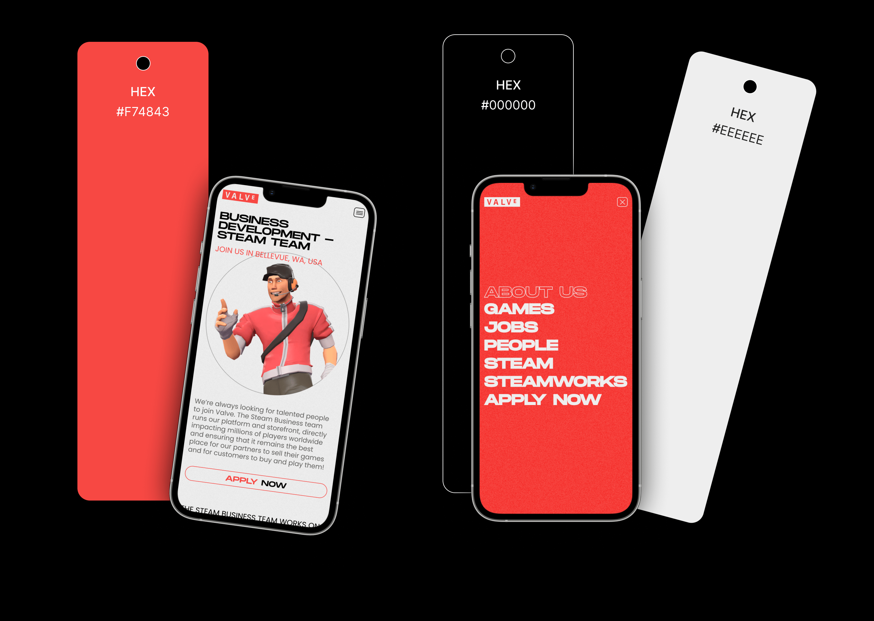 VALVE CORPORATION | corporate website redesign — Изображение №11 — Интерфейсы на Dprofile