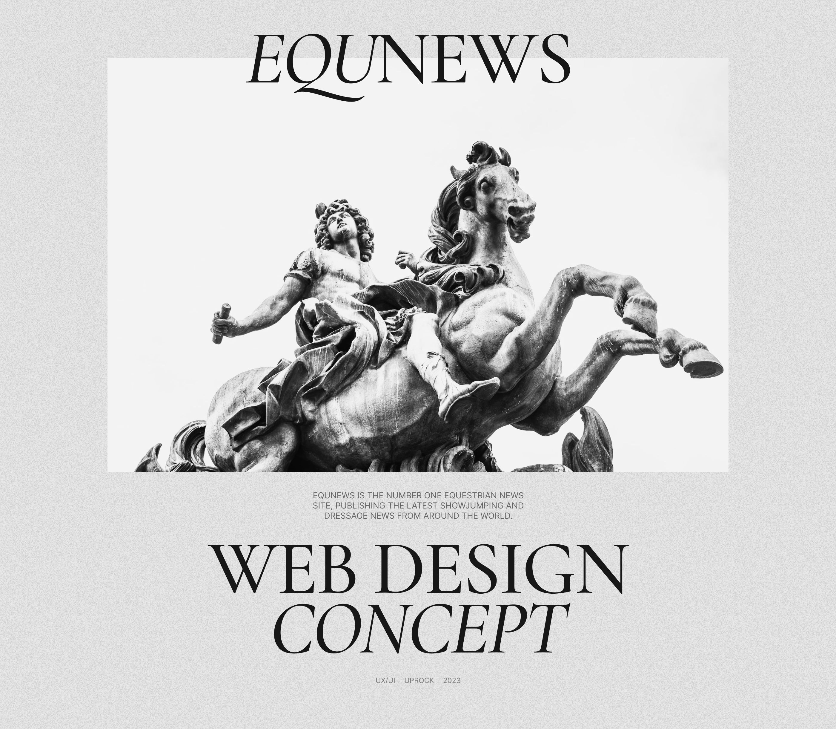 EQUNEWS | news site redesign — Изображение №1 — Интерфейсы на Dprofile