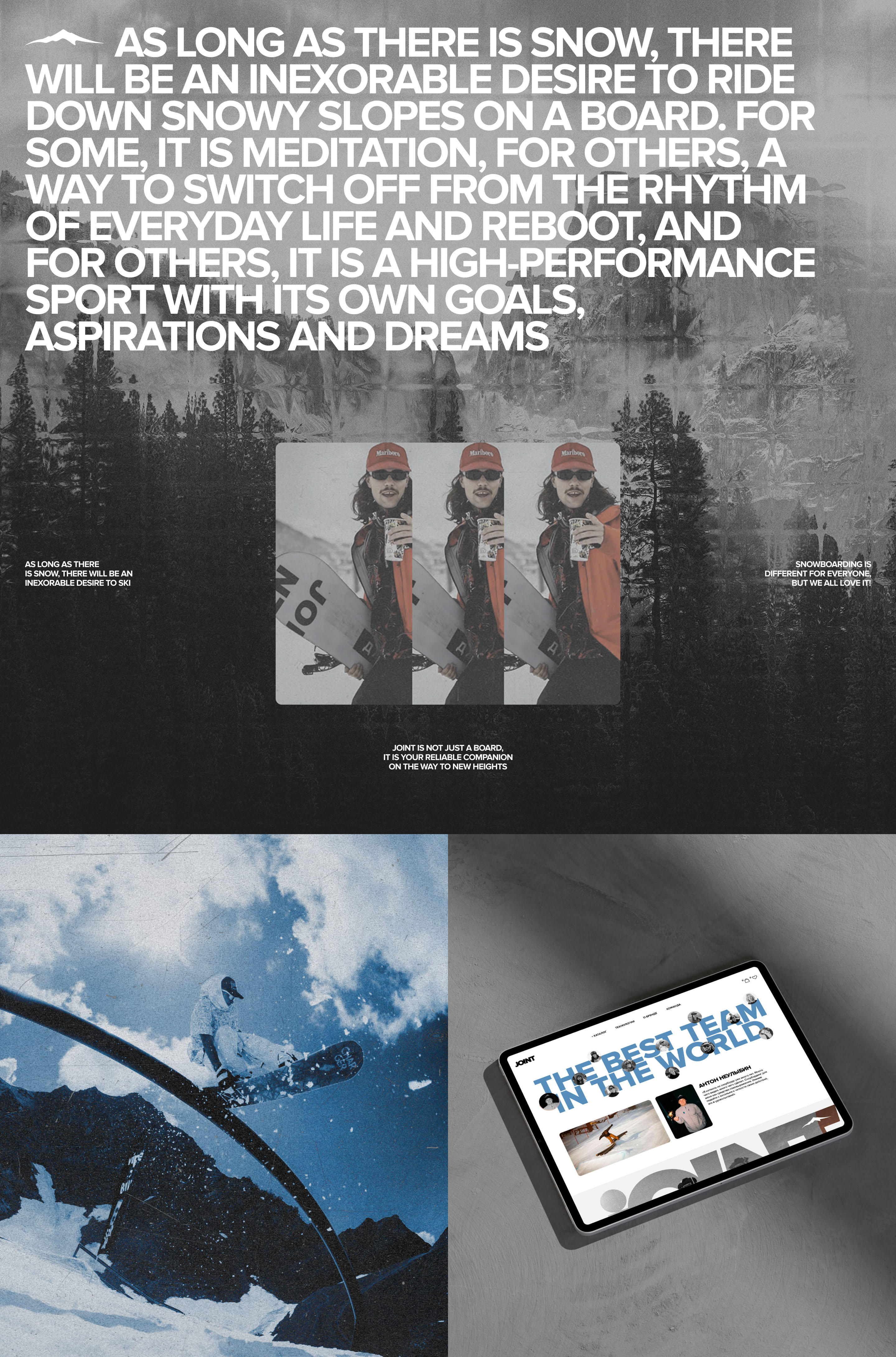 Joint Snowboards — Изображение №3 — Интерфейсы, Анимация на Dprofile