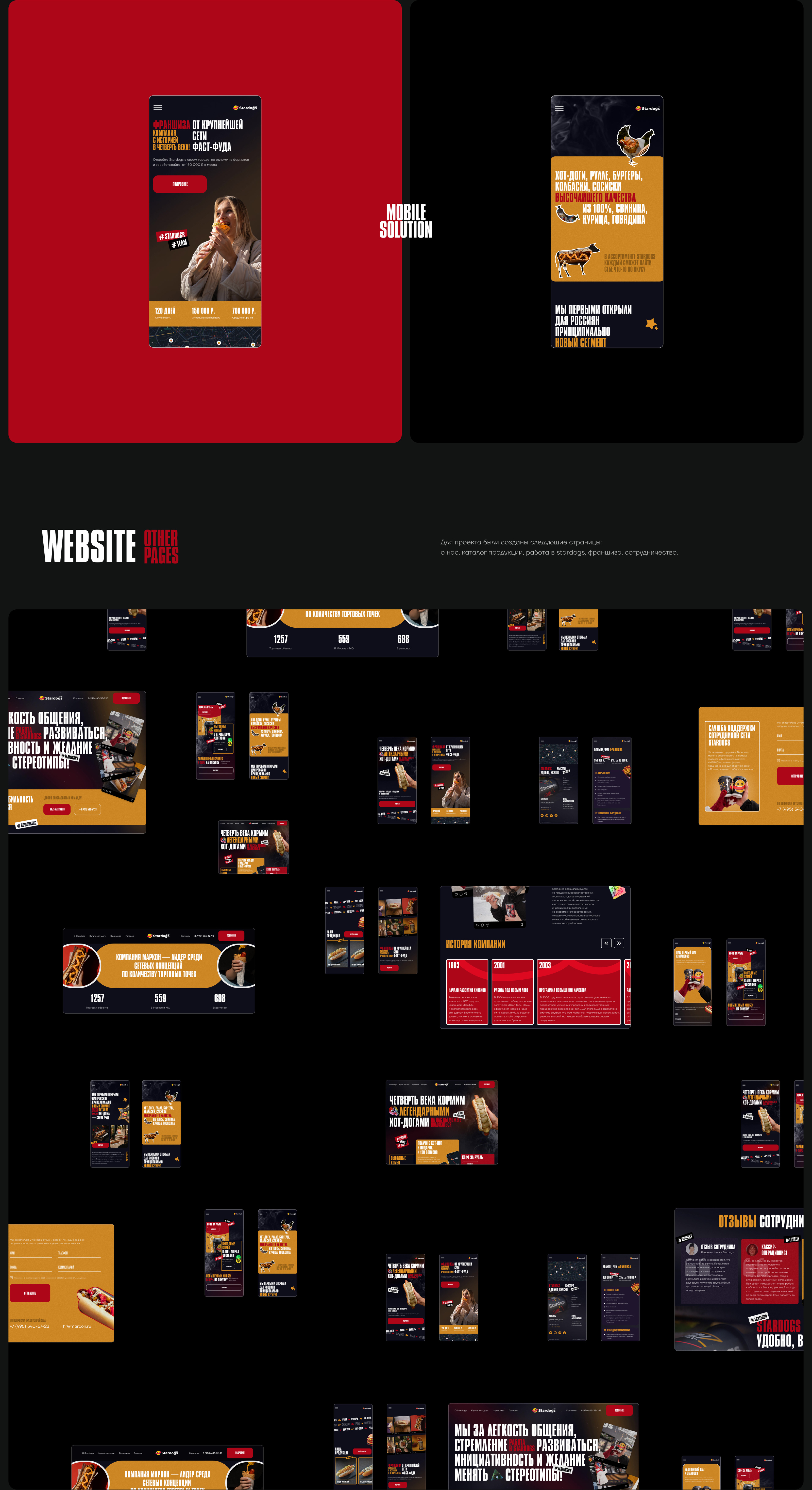 StarDogs Website — Изображение №6 — Интерфейсы, Графика на Dprofile