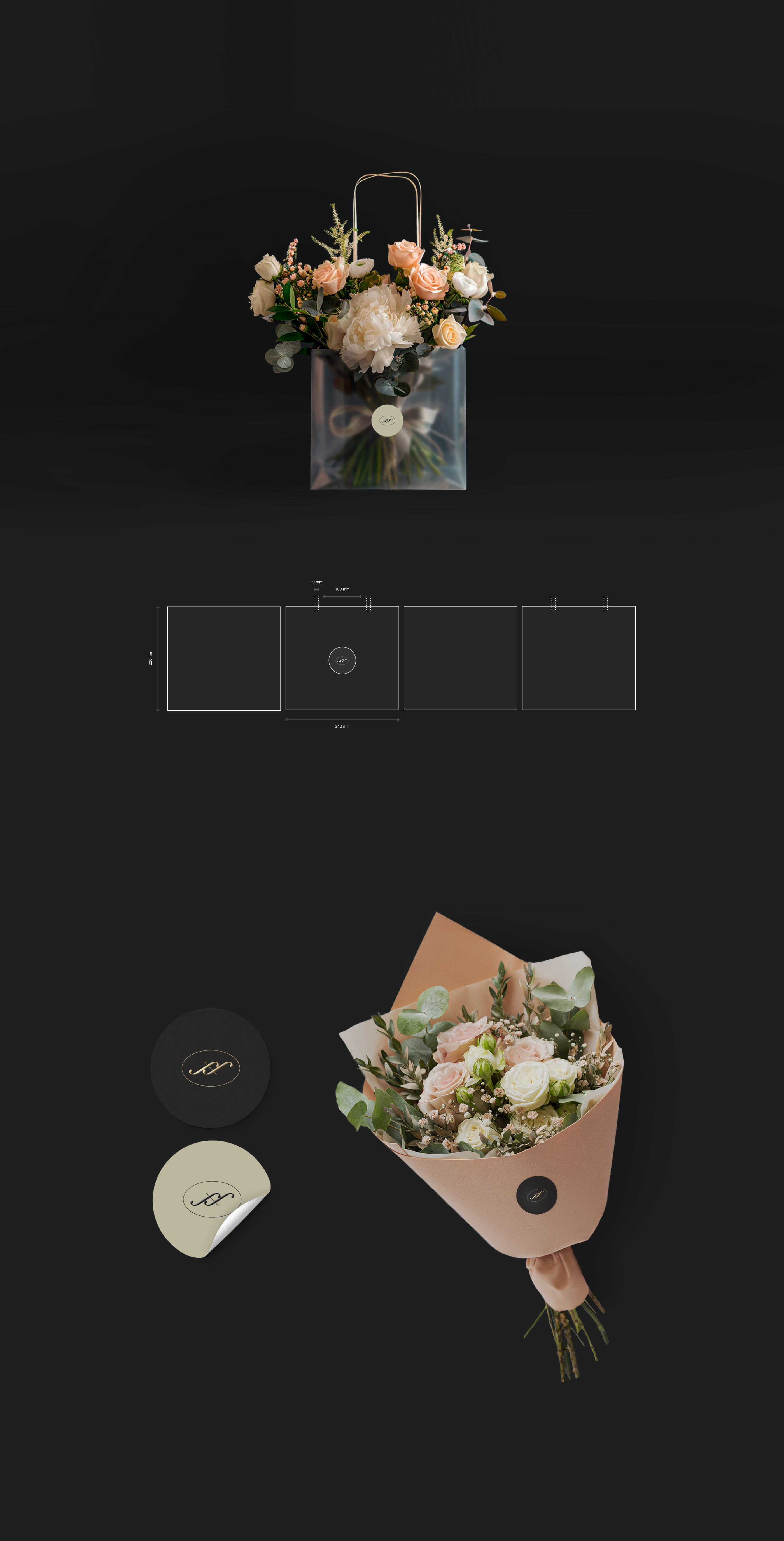 Ilias Flowers brand identity — Изображение №11 — Брендинг на Dprofile