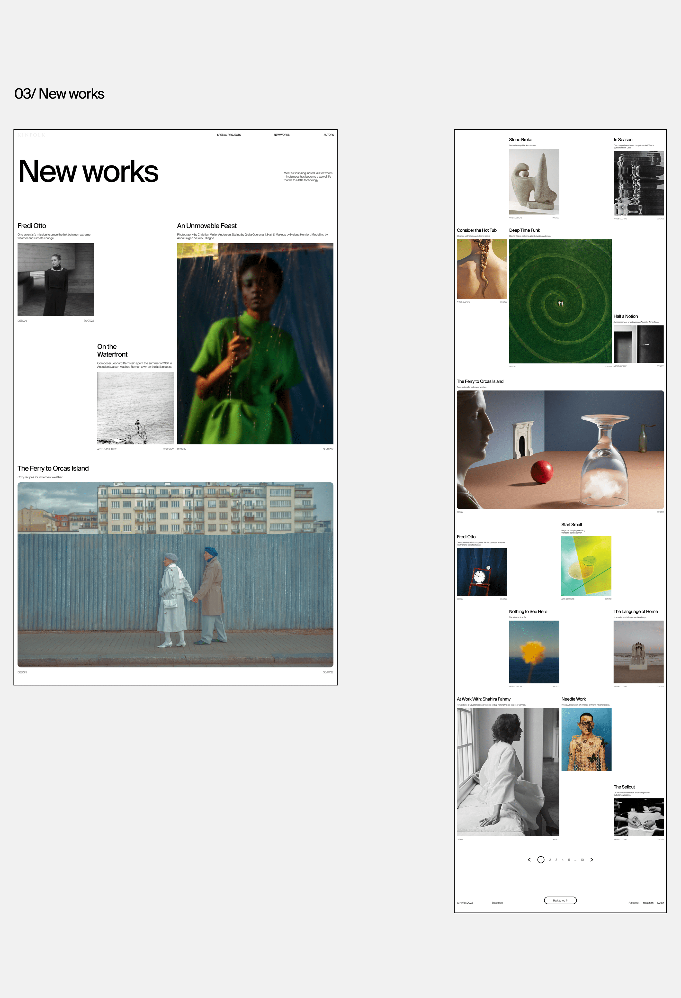 Online media (Modular longread) — Изображение №5 — Интерфейсы на Dprofile