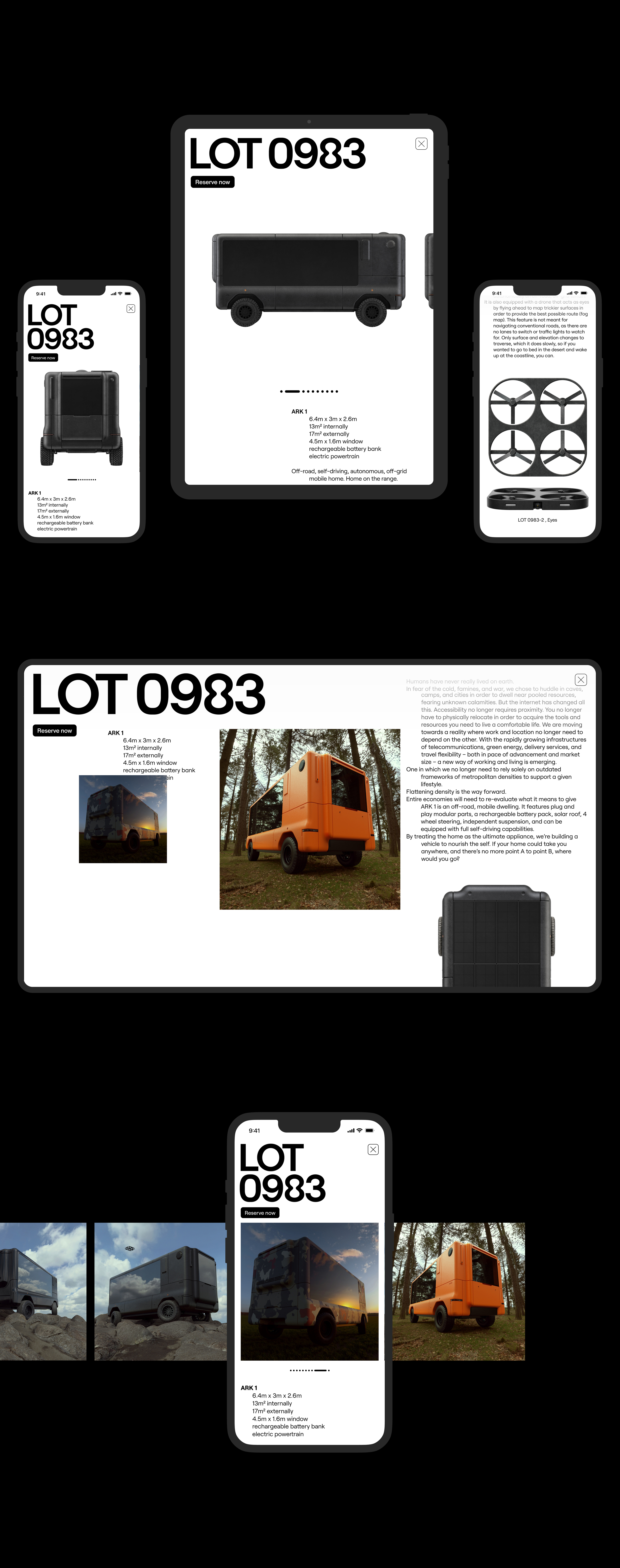LOT. Creative Website Concept — Изображение №6 — Интерфейсы, Анимация на Dprofile