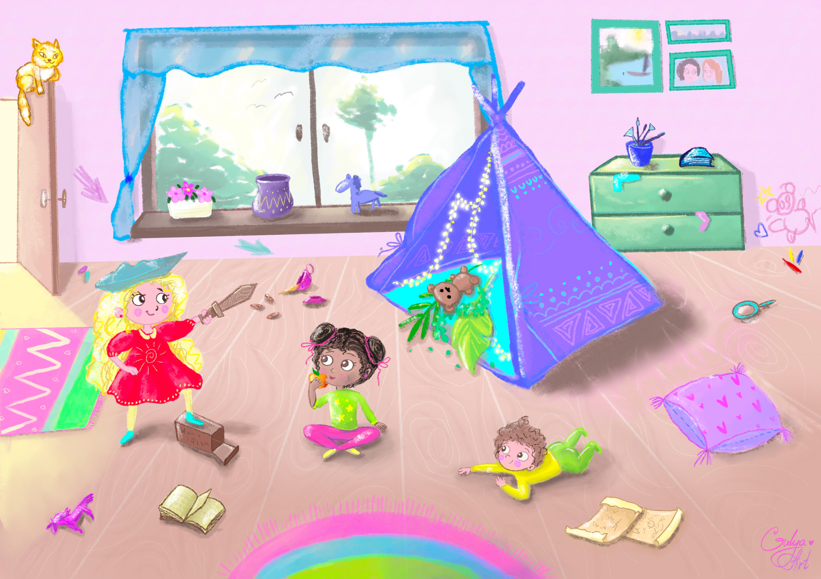 Children's illustrations — Изображение №3 — Иллюстрация на Dprofile