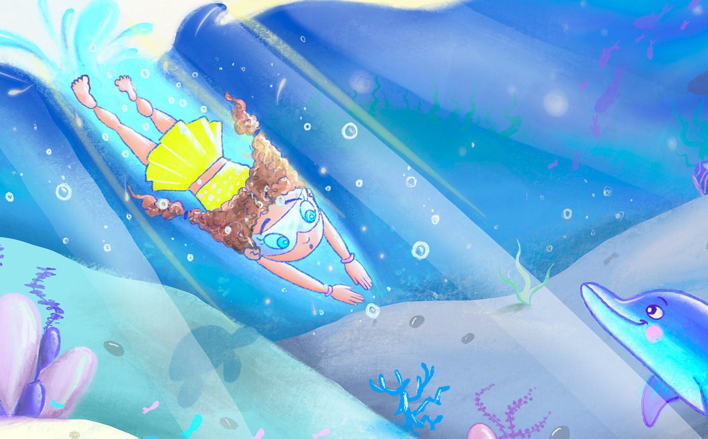 Under The Sea illustration — Изображение №3 — Иллюстрация на Dprofile